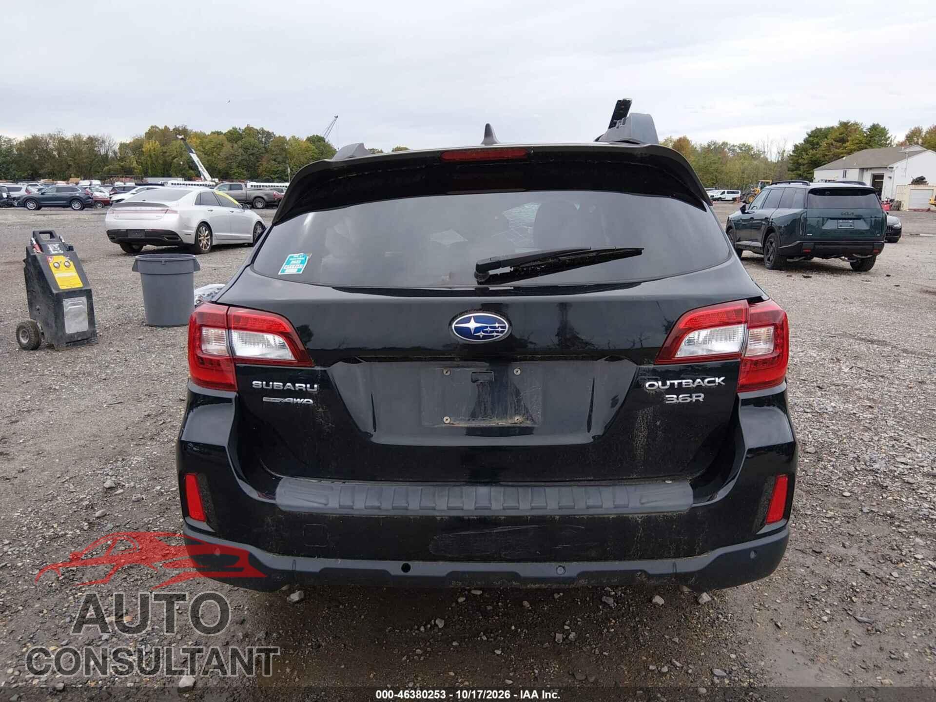 SUBARU OUTBACK 2017 - 4S4BSENC2H3310174