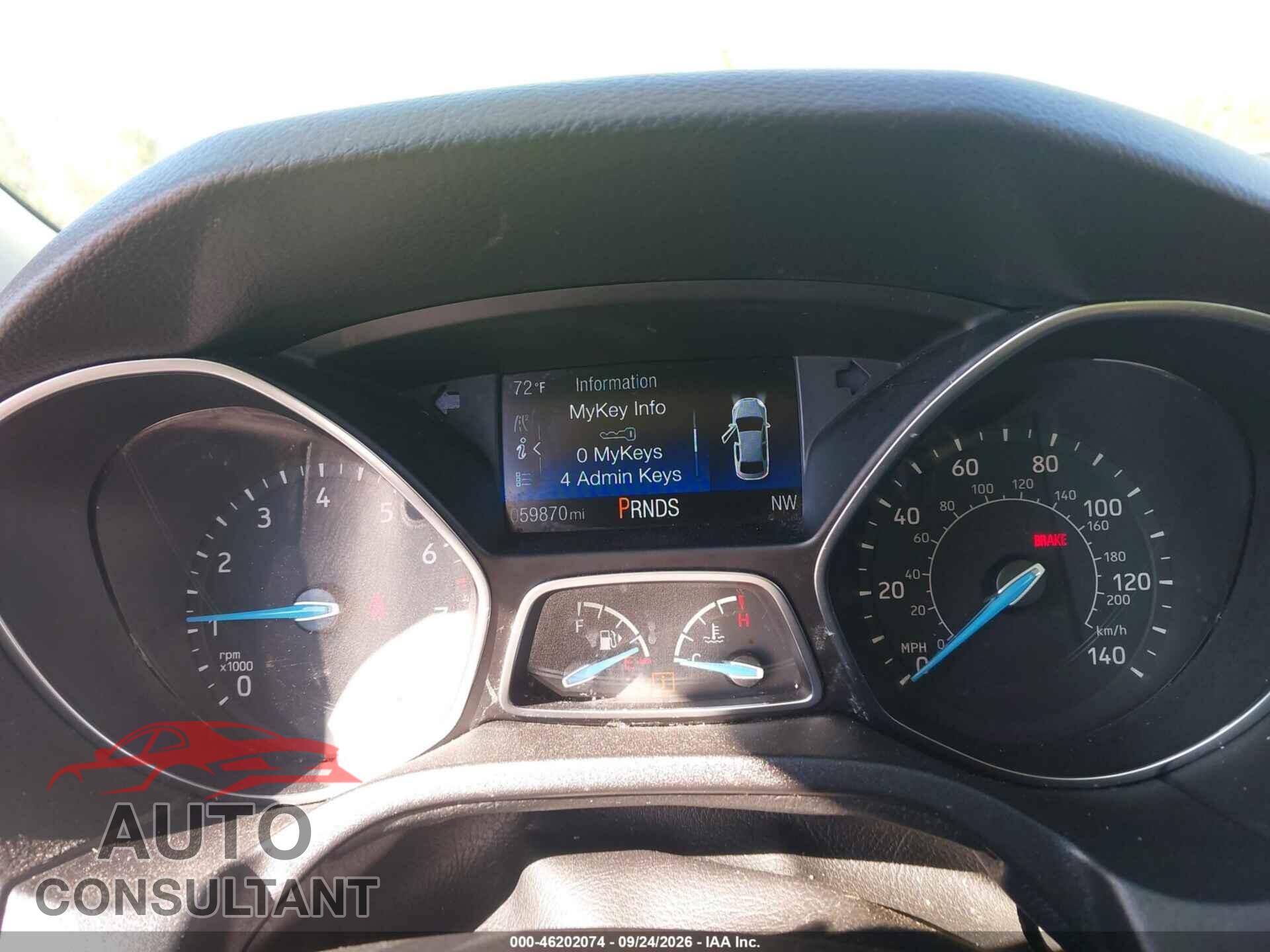 FORD FOCUS 2018 - 1FADP3FE1JL274508