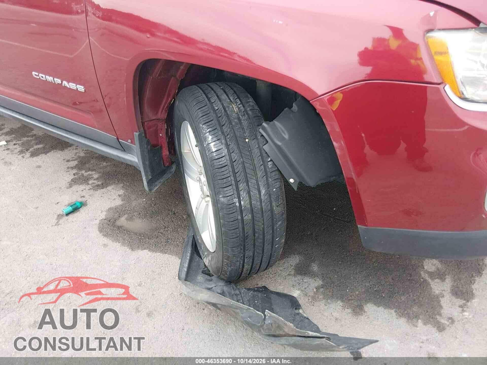JEEP COMPASS 2013 - 1C4NJDEB3DD234667