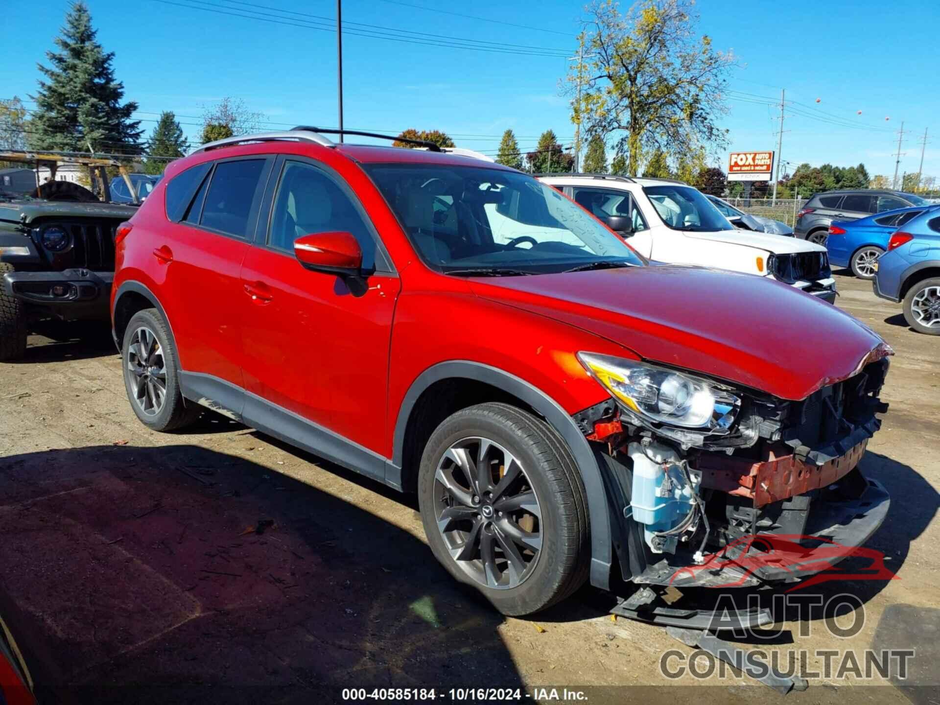 MAZDA CX-5 2016 - JM3KE4DY2G0811978
