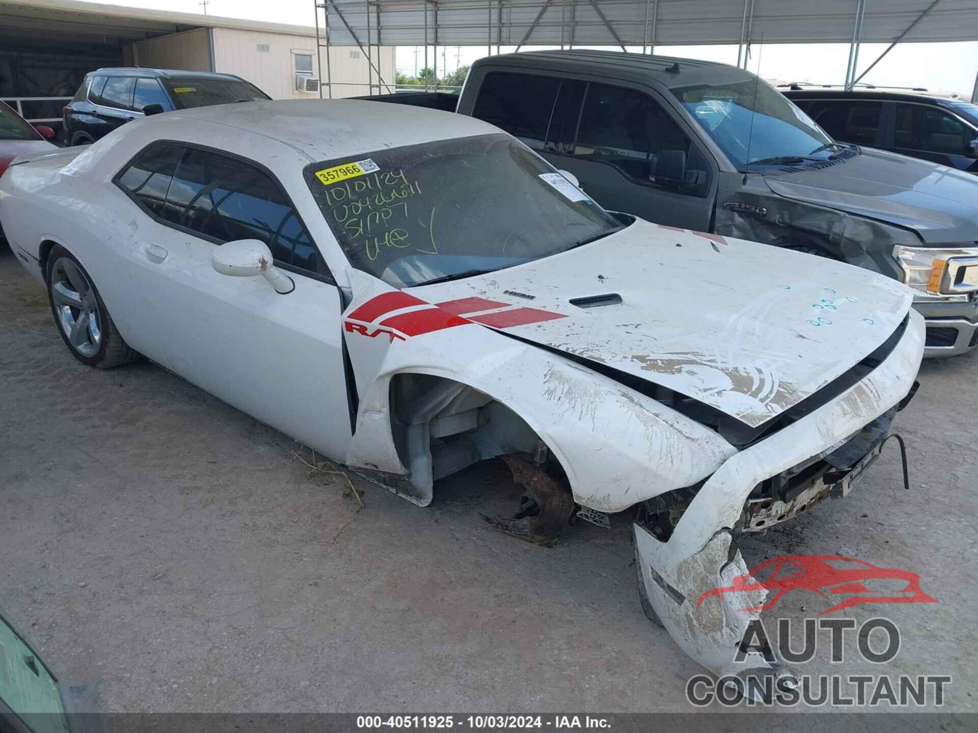 DODGE CHALLENGER 2013 - 2C3CDYBT2DH511707