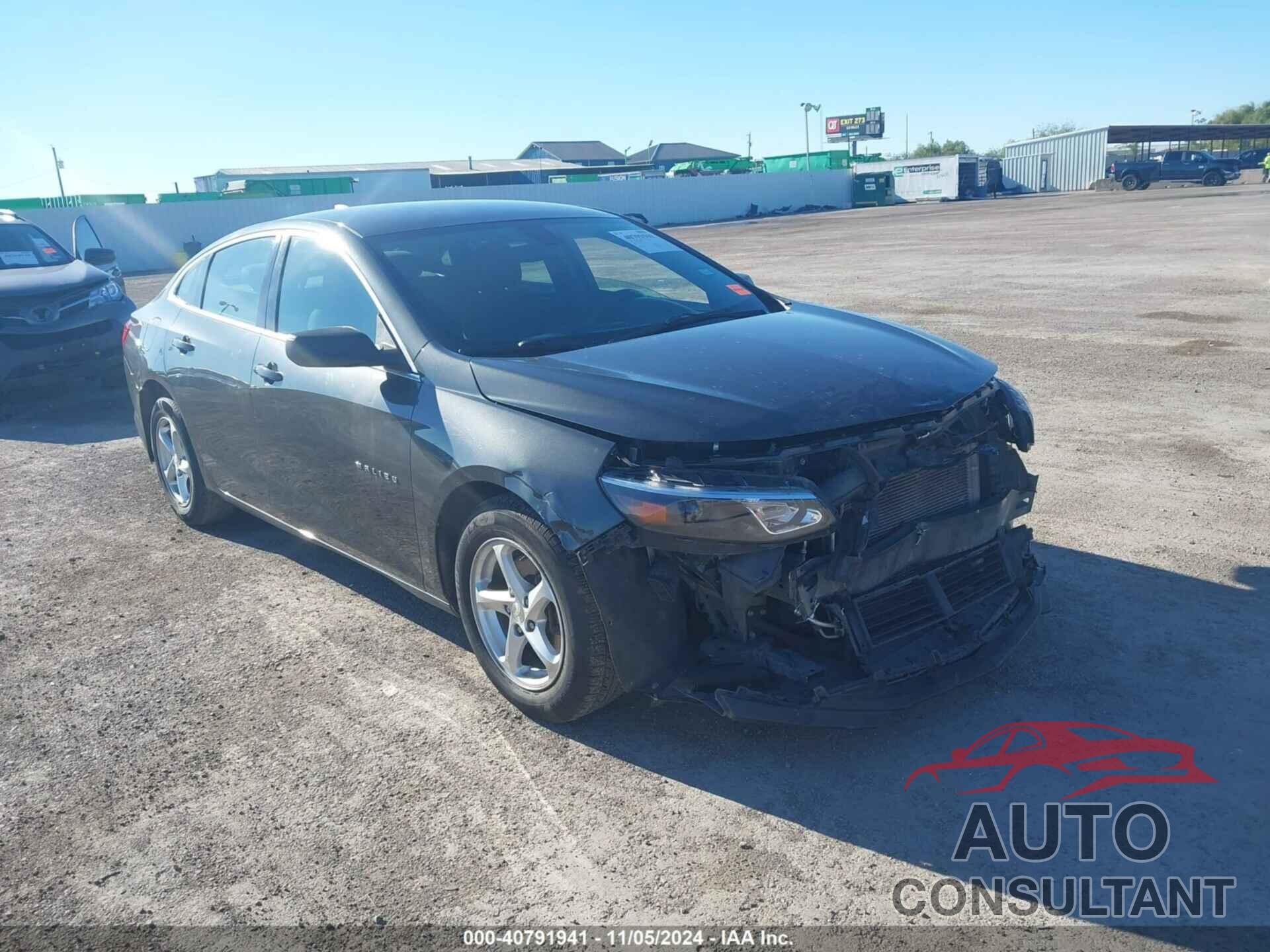 CHEVROLET MALIBU 2018 - 1G1ZB5STXJF228746