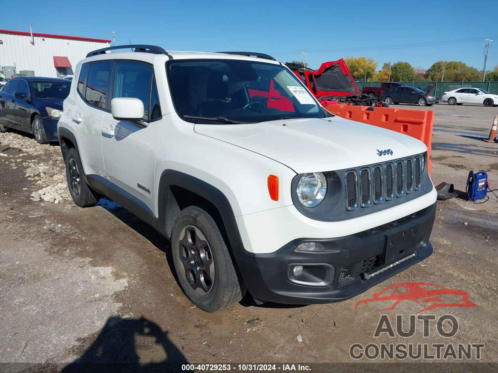 JEEP RENEGADE 2015 - ZACCJBBH9FPB98993