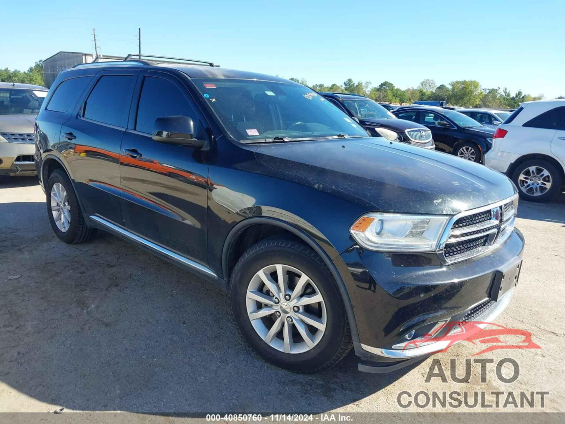 DODGE DURANGO 2015 - 1C4RDHAG9FC187817