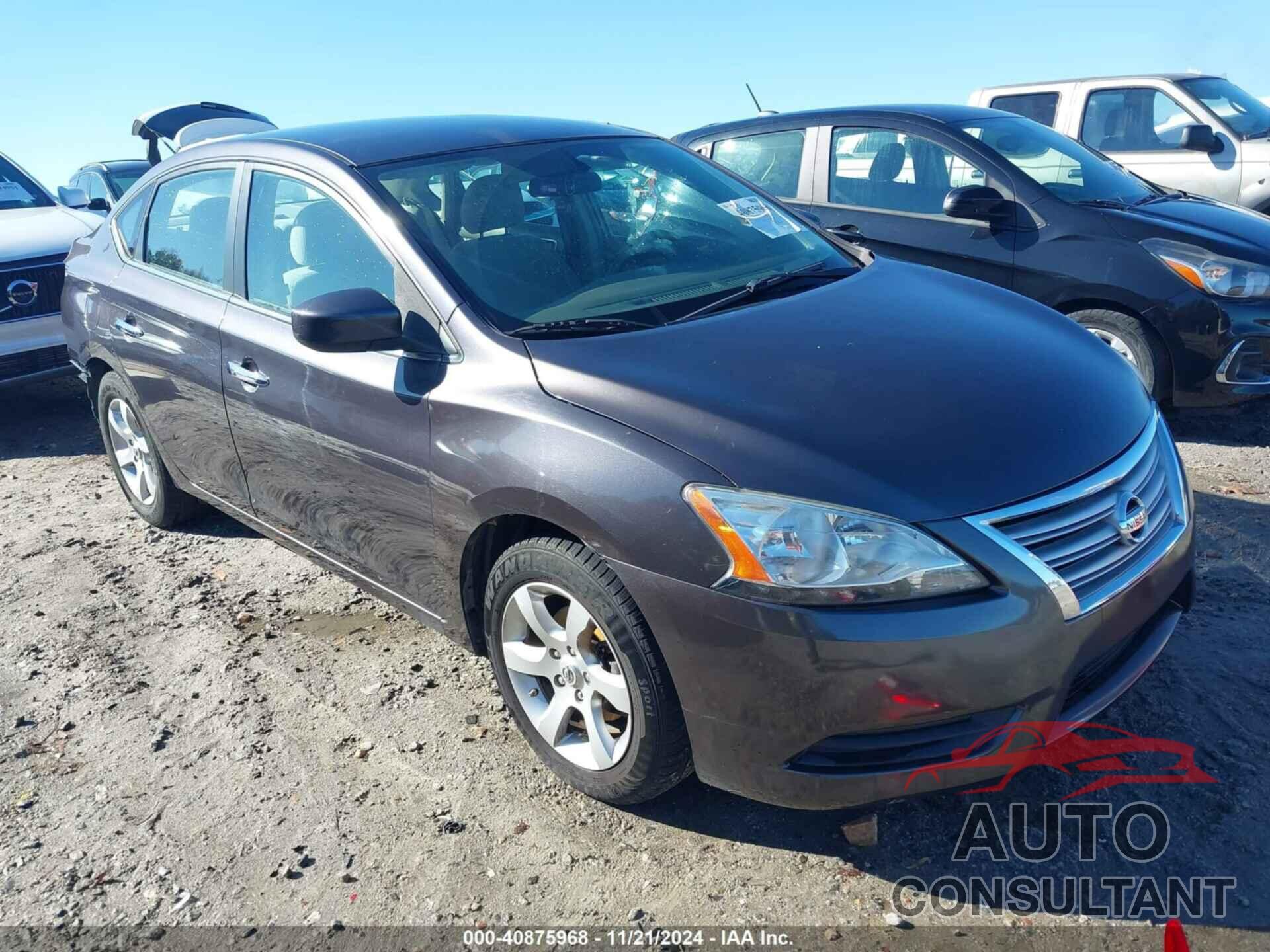 NISSAN SENTRA 2013 - 3N1AB7AP2DL703341