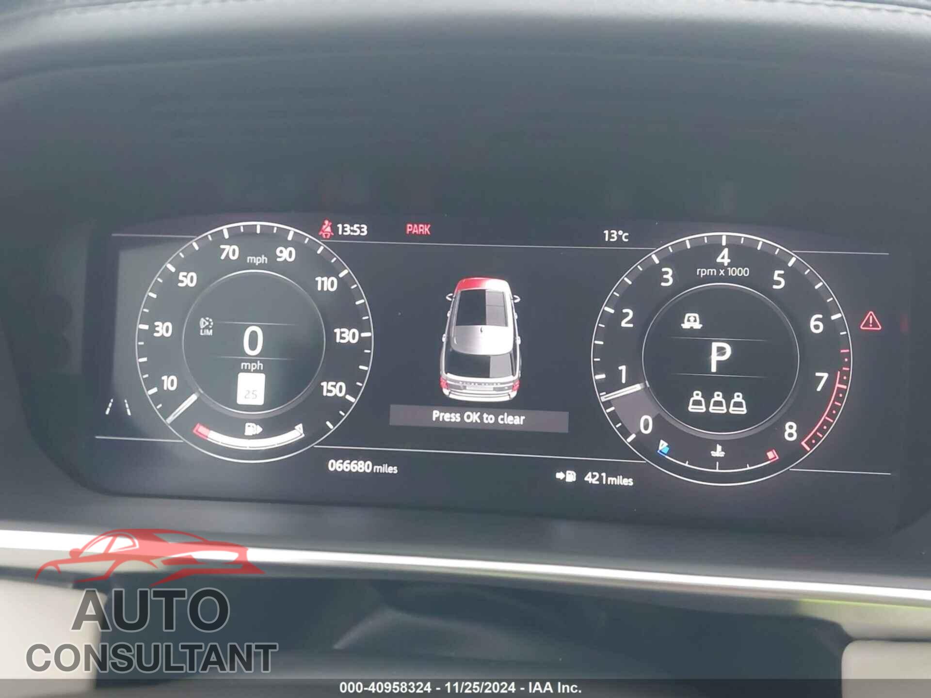 LAND ROVER RANGE ROVER 2021 - SALGS2RU2MA432043
