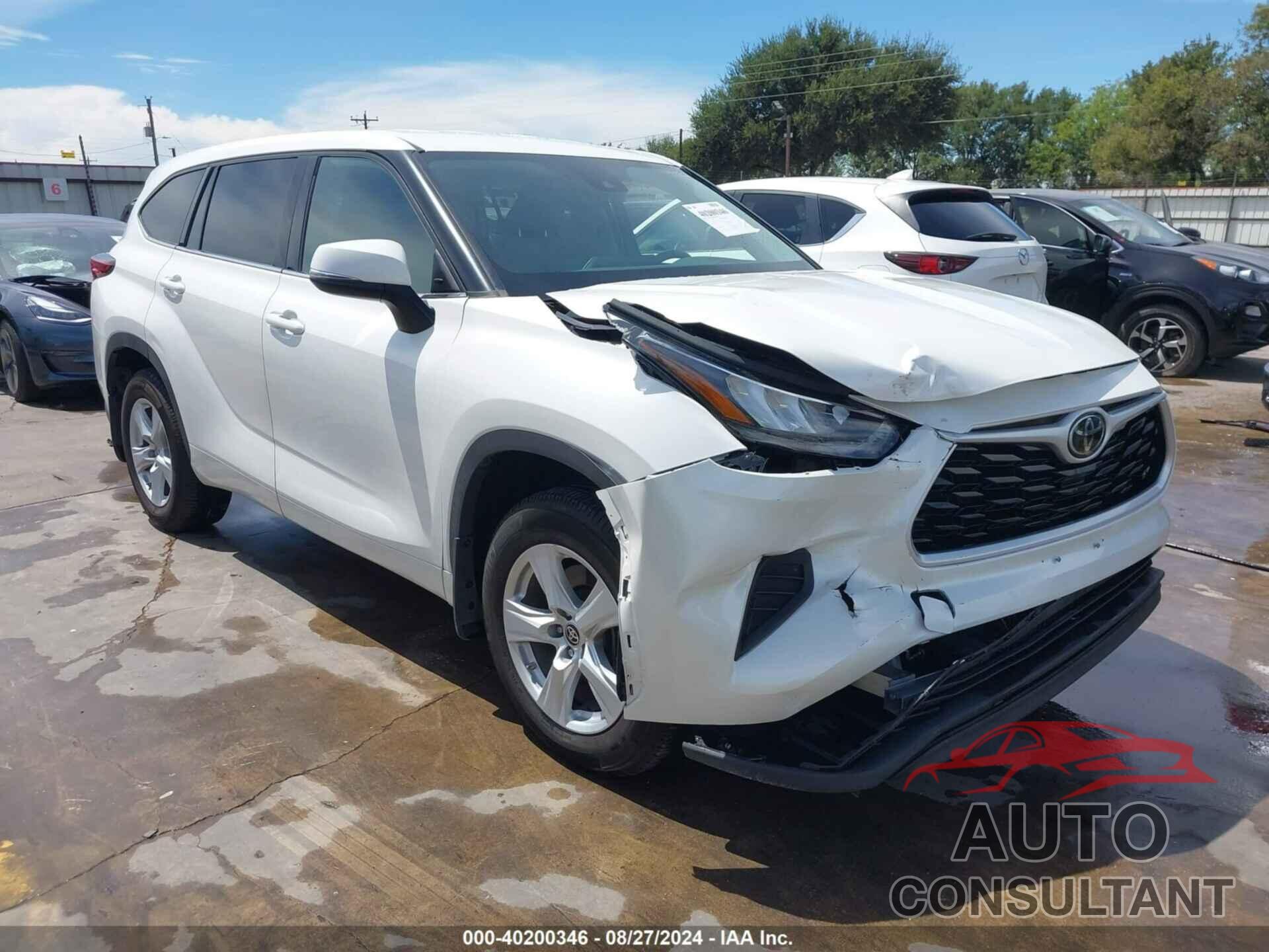 TOYOTA HIGHLANDER 2020 - 5TDCZRBHXLS026312