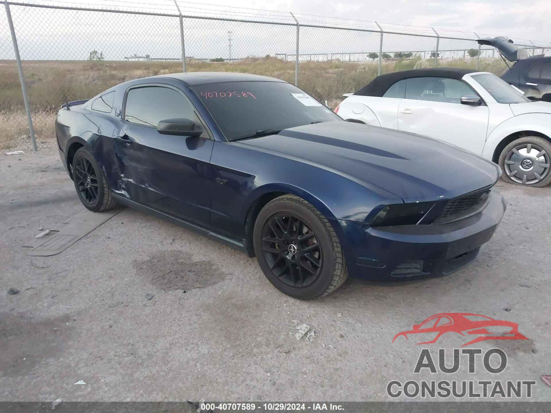 FORD MUSTANG 2012 - 1ZVBP8AM2C5272459