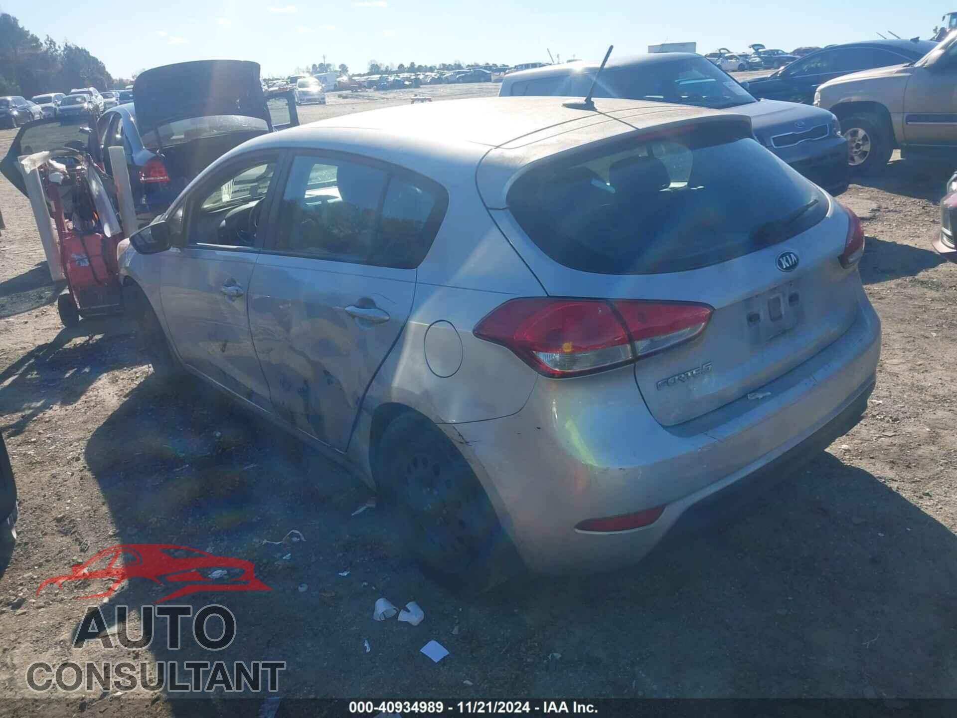 KIA FORTE 2016 - KNAFK5A82G5638766