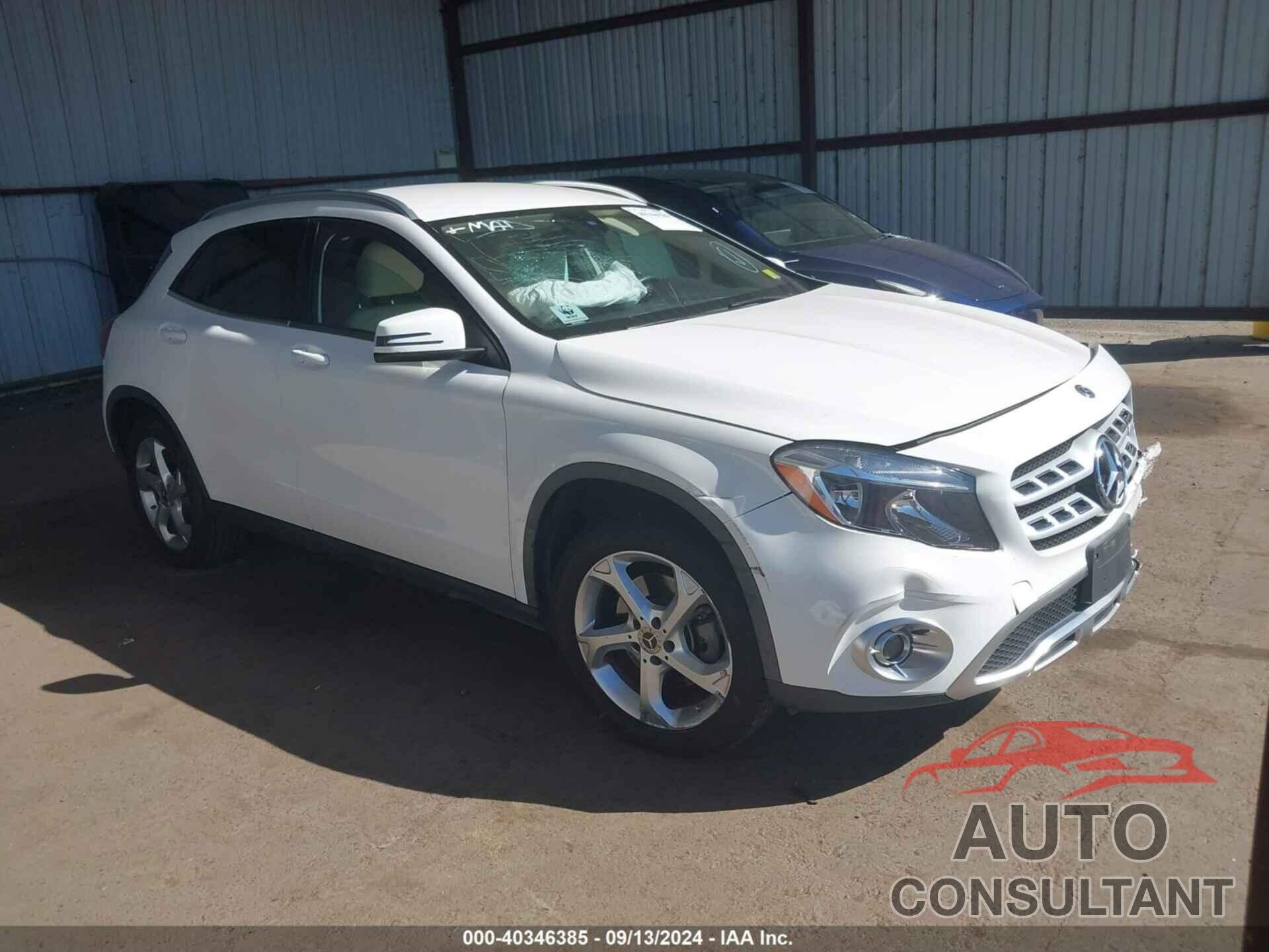 MERCEDES-BENZ GLA 250 2019 - WDCTG4GB5KU008821