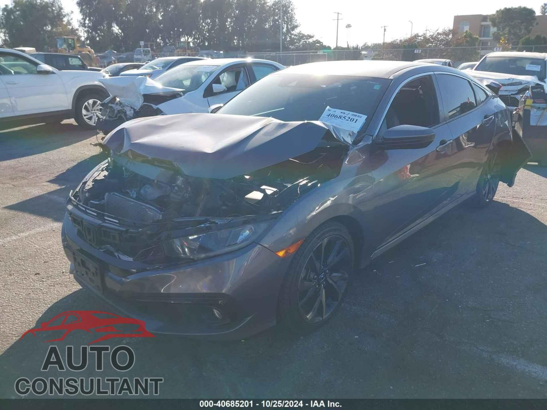 HONDA CIVIC 2019 - 2HGFC2F80KH502825