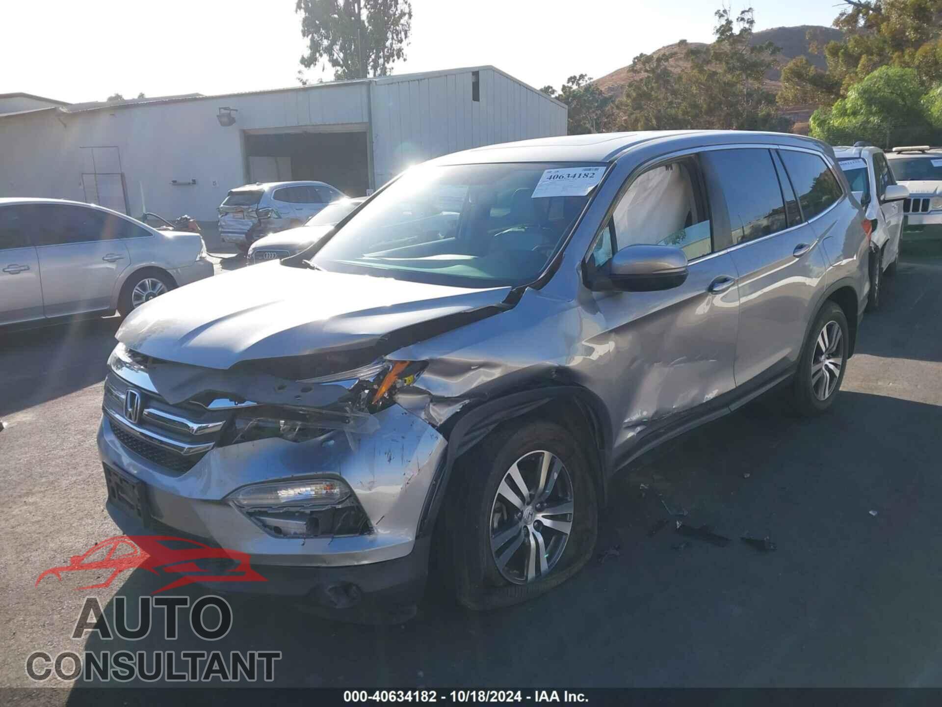HONDA PILOT 2018 - 5FNYF5H59JB013024