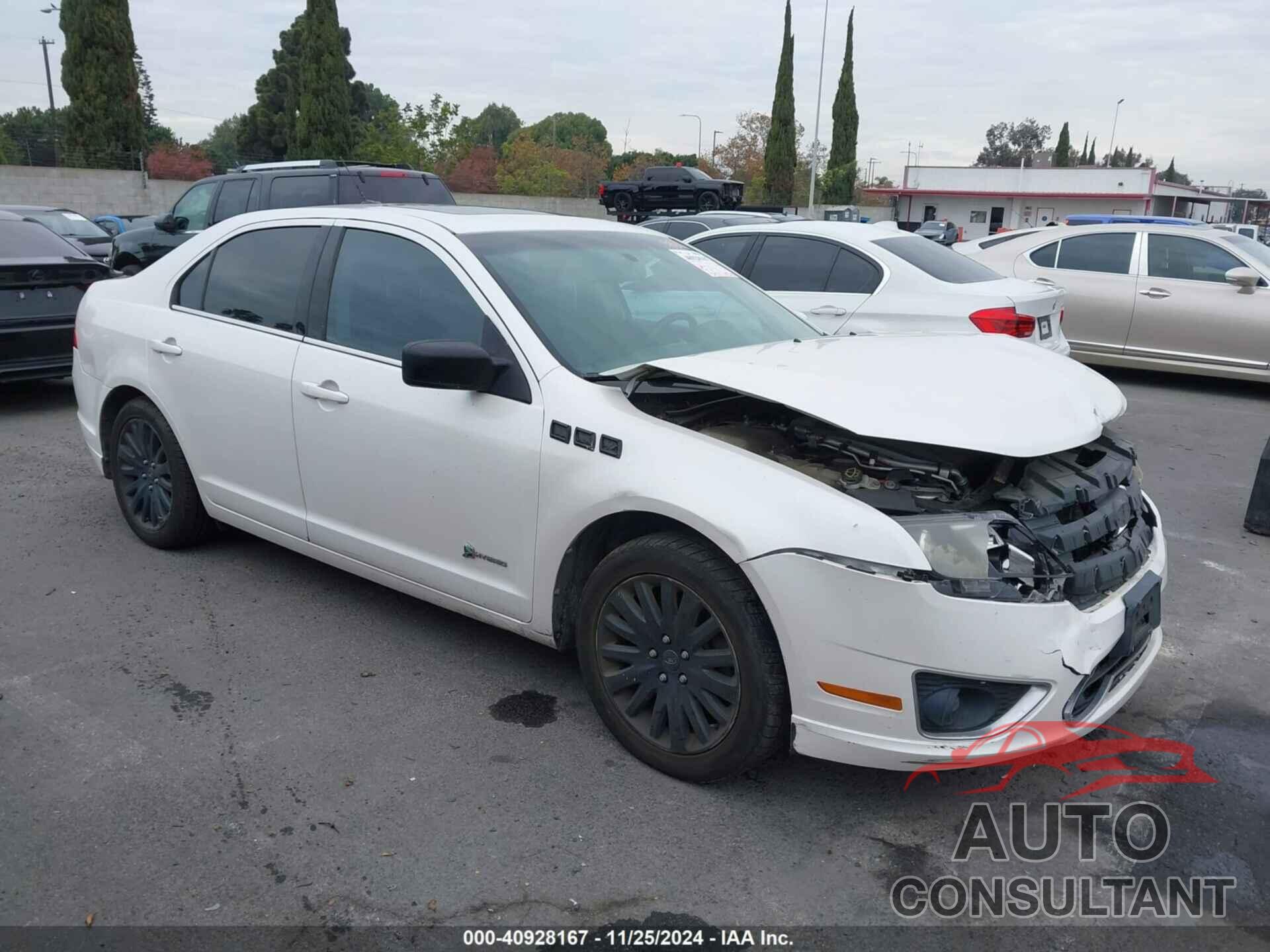 FORD FUSION HYBRID 2010 - 3FADP0L30AR114185