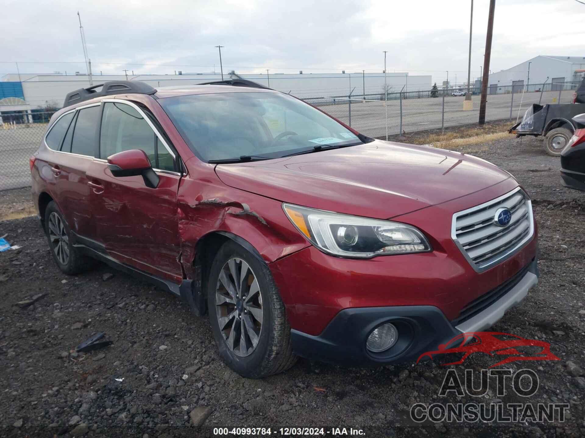 SUBARU OUTBACK 2016 - 4S4BSANC0G3341964