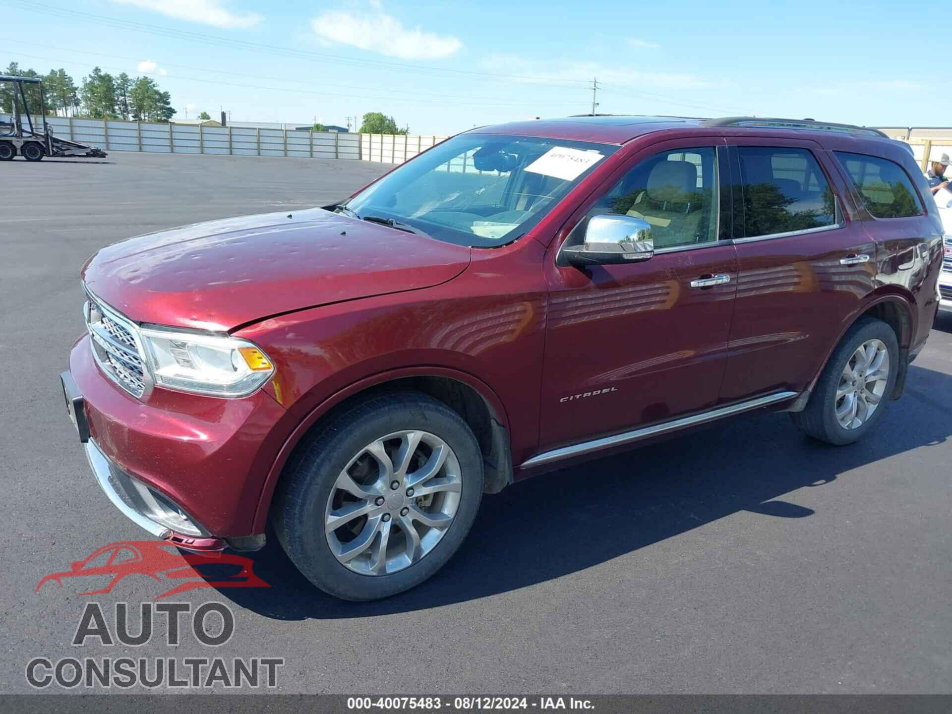 DODGE DURANGO 2016 - 1C4RDJEG4GC308966