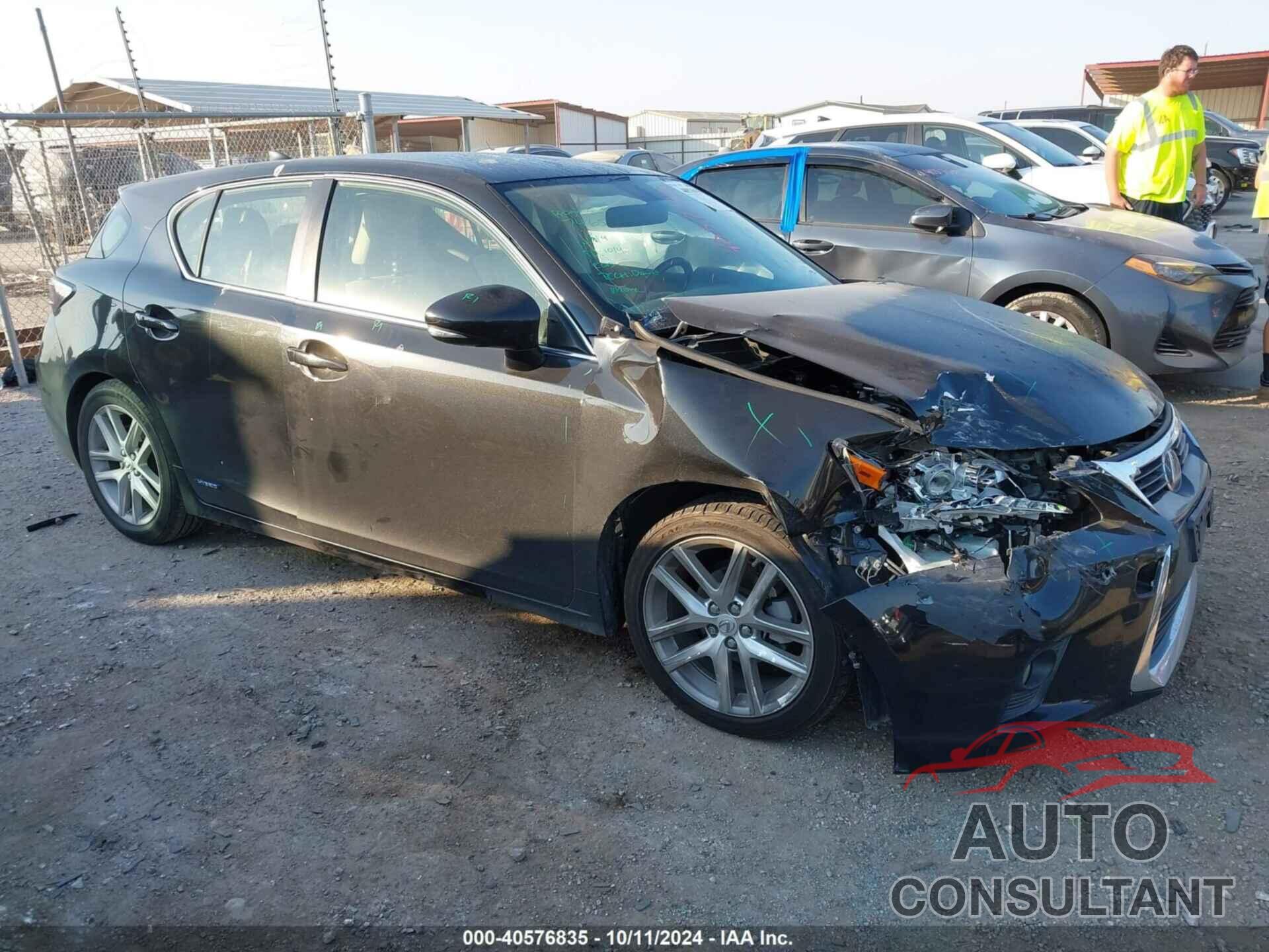 LEXUS CT 200H 2017 - JTHKD5BH1H2289739