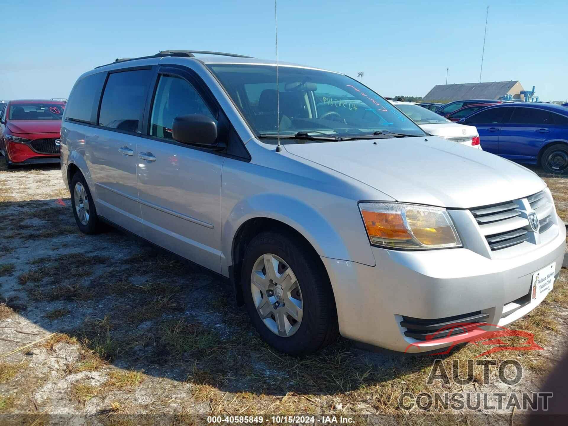 DODGE GRAND CARAVAN 2010 - 2D4RN4DE3AR147011