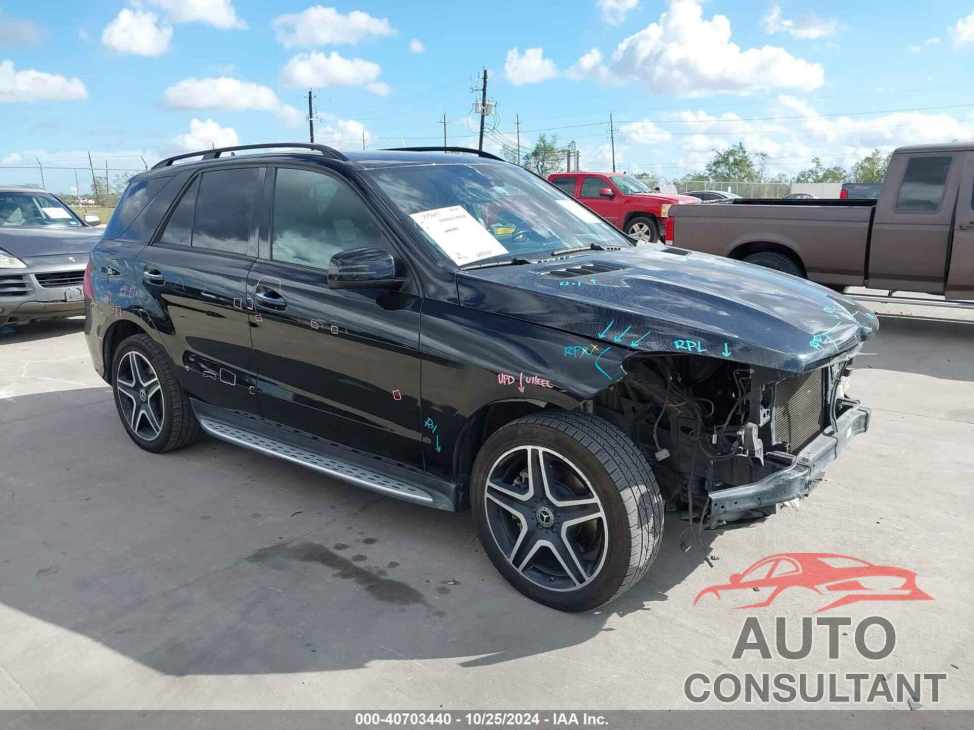 MERCEDES-BENZ GLE 350 2017 - 4JGDA5JBXHA946698