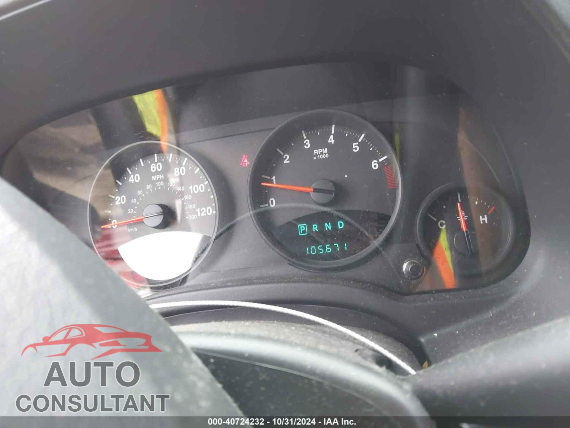 JEEP COMPASS 2010 - 1J4NT1FA7AD643307