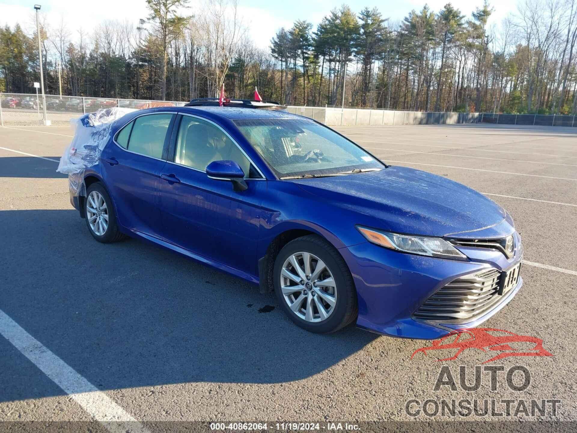 TOYOTA CAMRY 2018 - JTNB11HK9J3065992