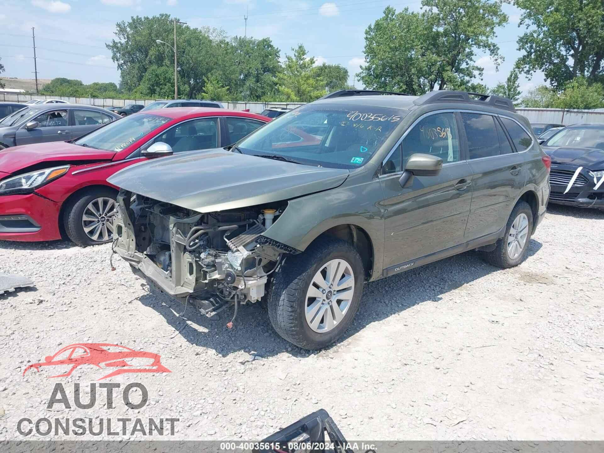 SUBARU OUTBACK 2017 - 4S4BSADC7H3323142