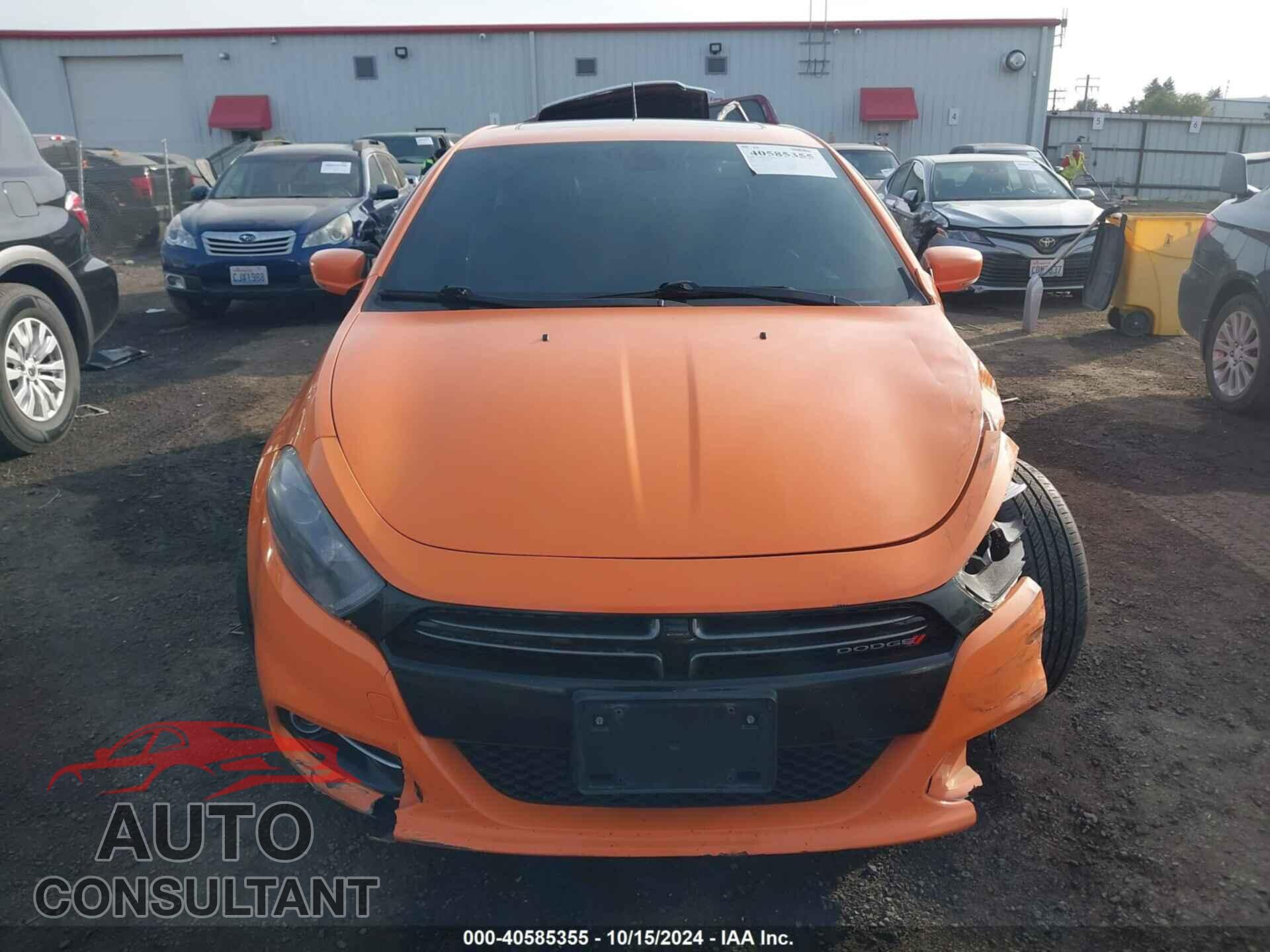 DODGE DART 2013 - 1C3CDFCB3DD341915