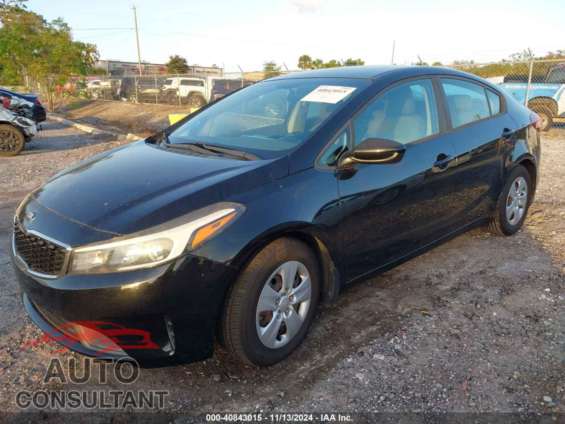 KIA FORTE 2017 - 3KPFK4A77HE040330
