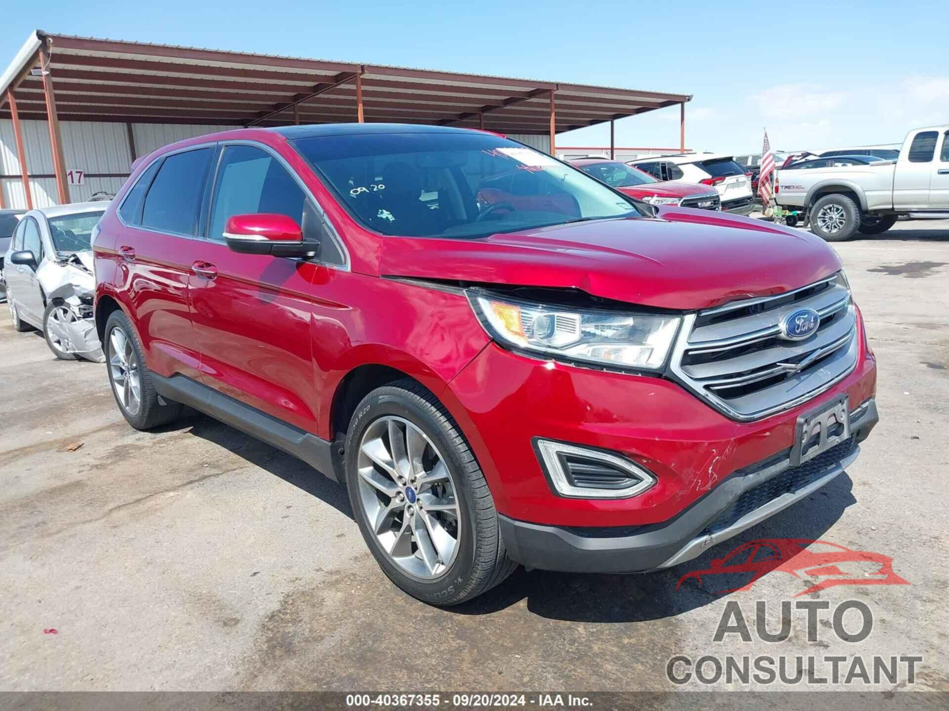 FORD EDGE 2016 - 2FMPK3K87GBC42124