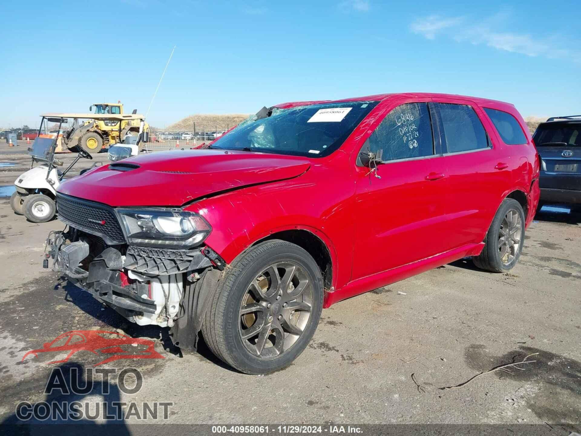 DODGE DURANGO 2018 - 1C4SDHCT0JC201365