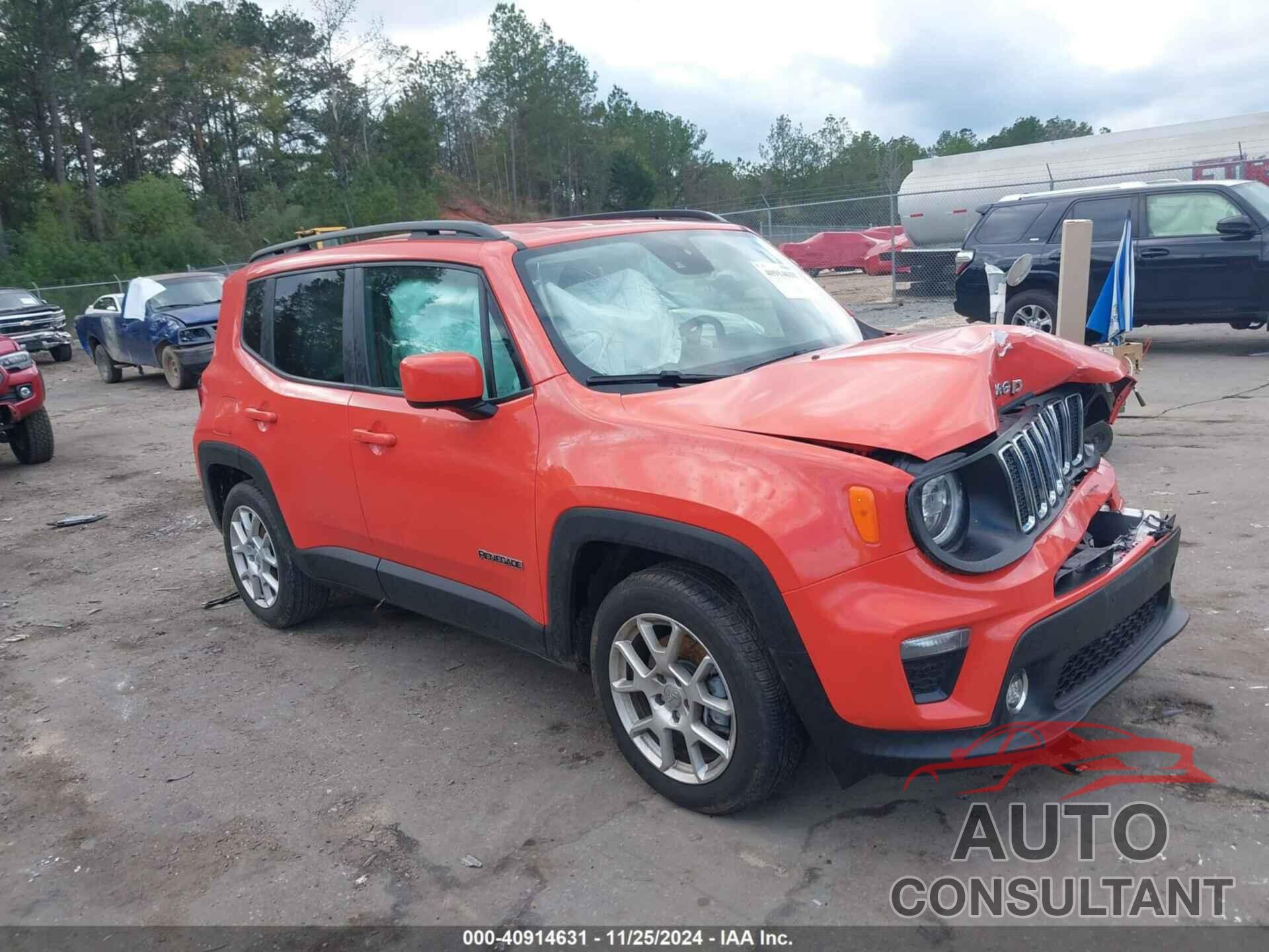 JEEP RENEGADE 2021 - ZACNJCB16MPM33457