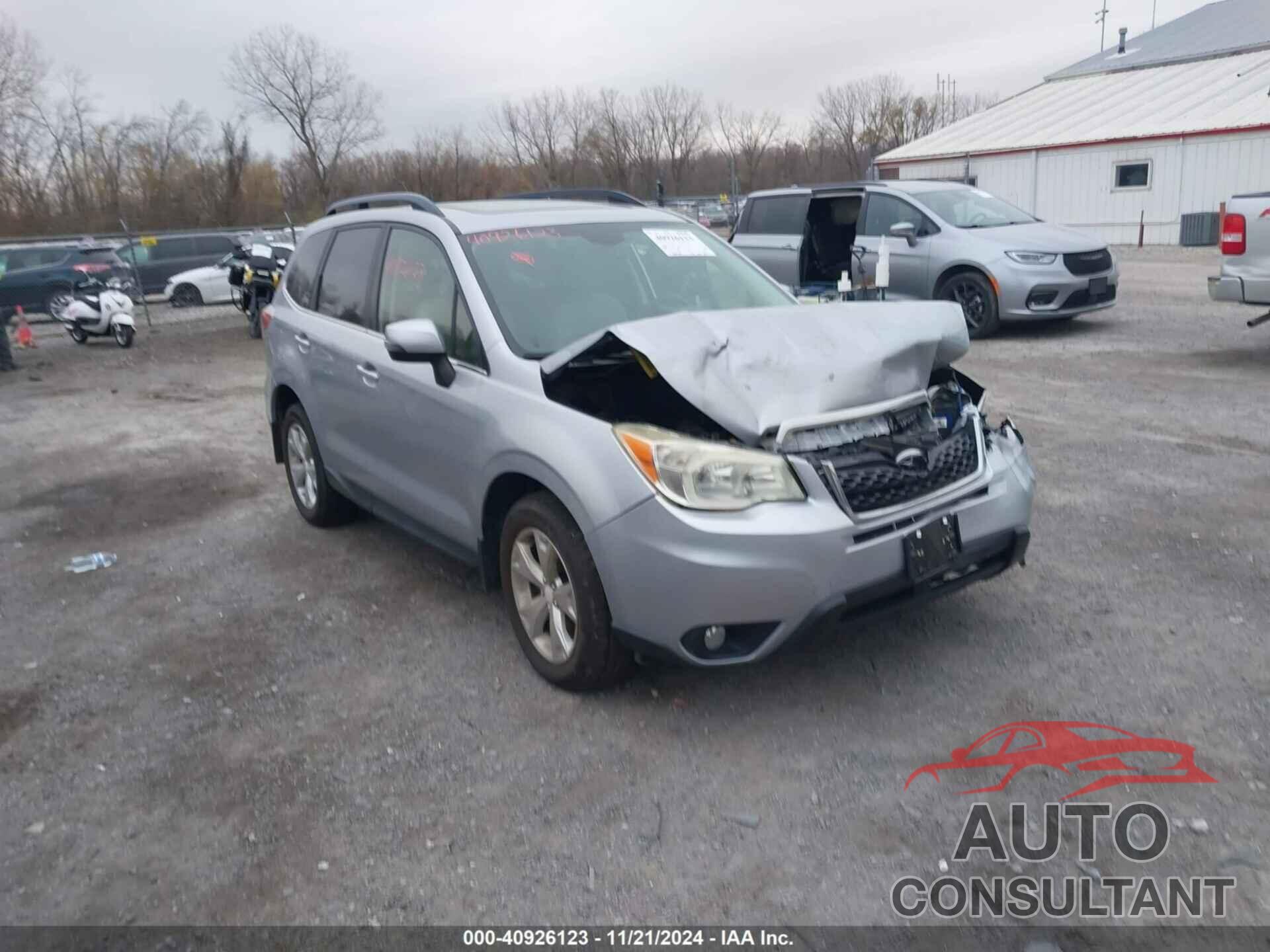 SUBARU FORESTER 2014 - JF2SJAPC0EH431105