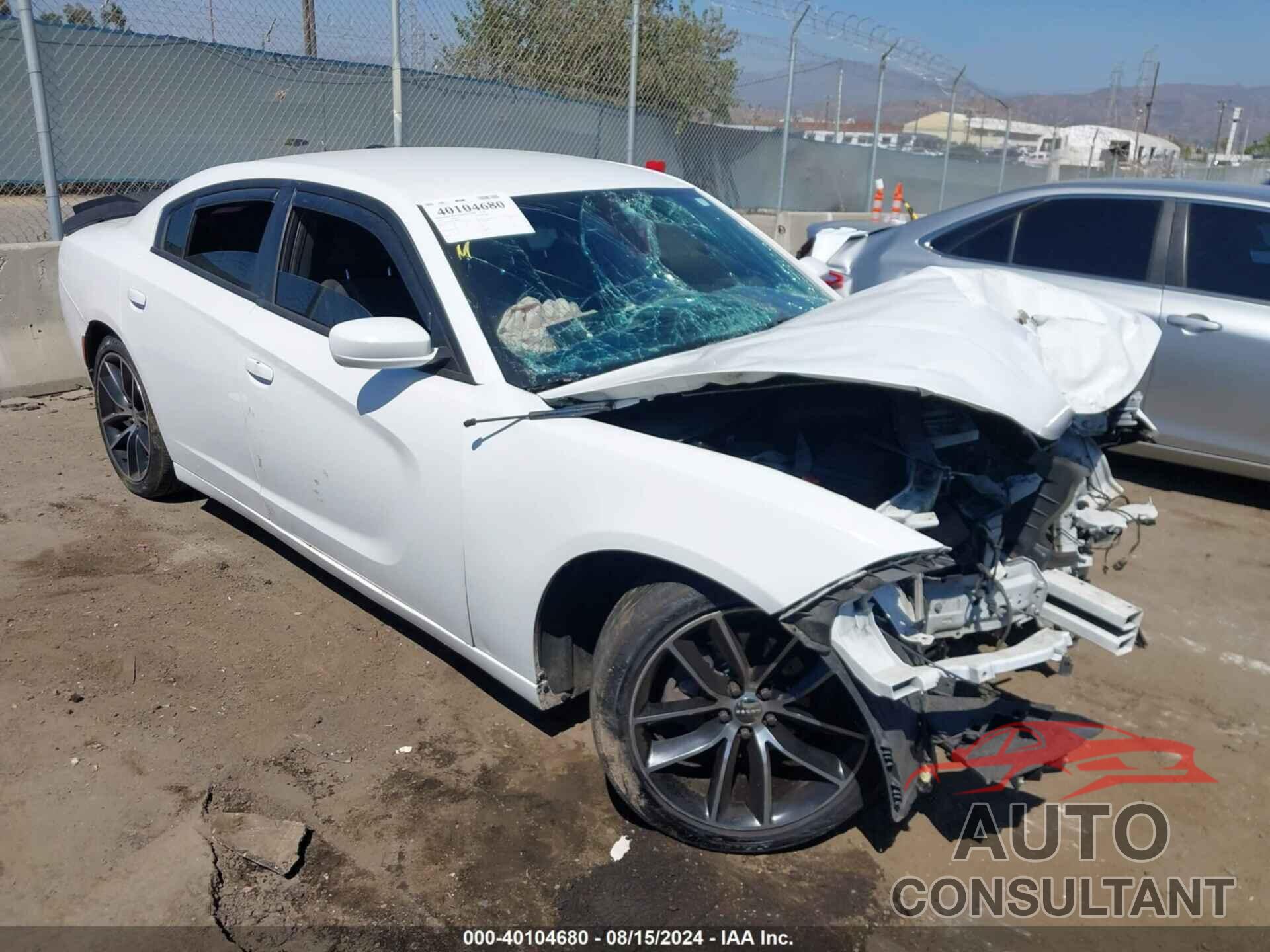 DODGE CHARGER 2019 - 2C3CDXBG0KH657694