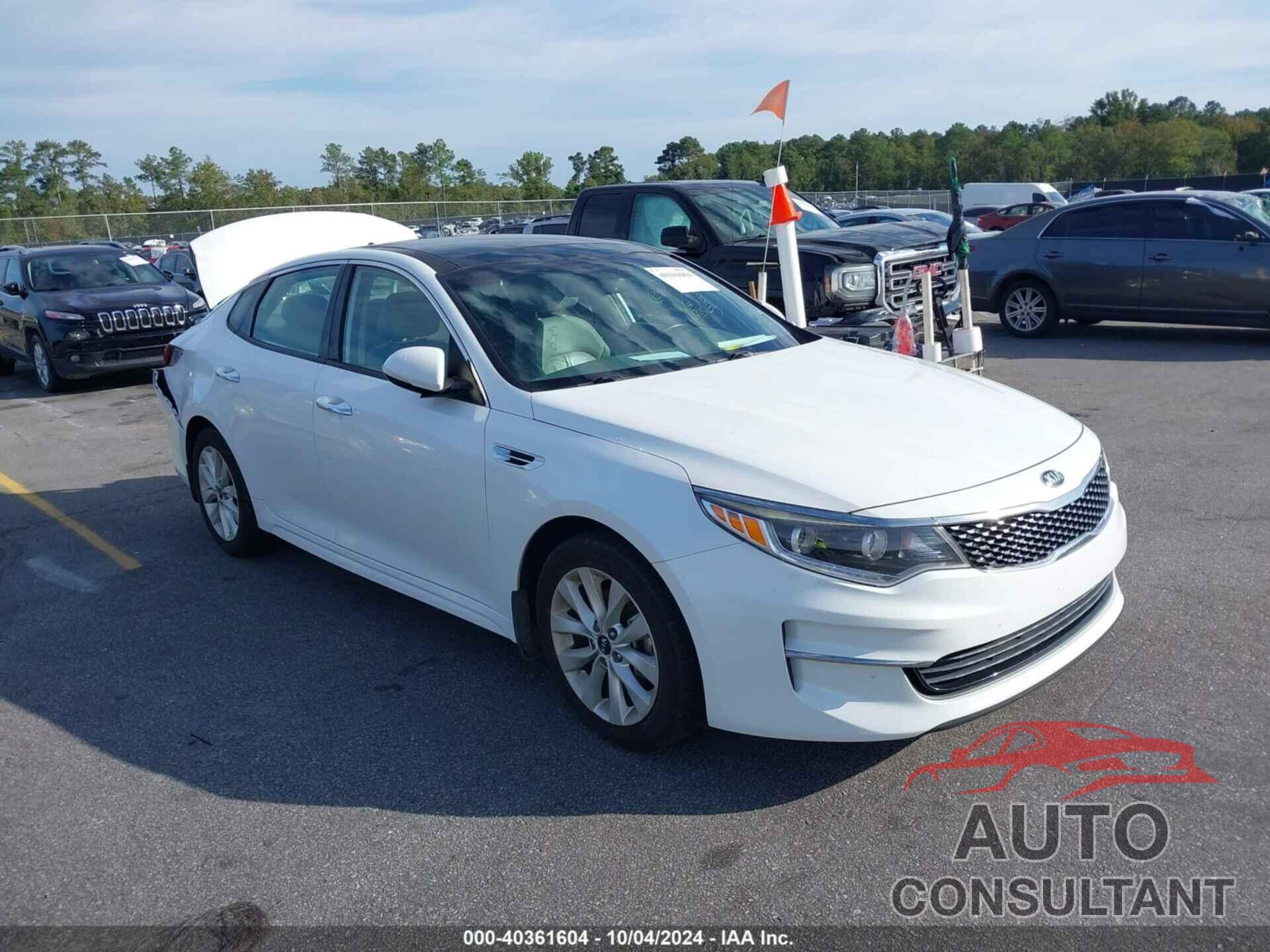 KIA OPTIMA 2016 - 5XXGU4L33GG080290