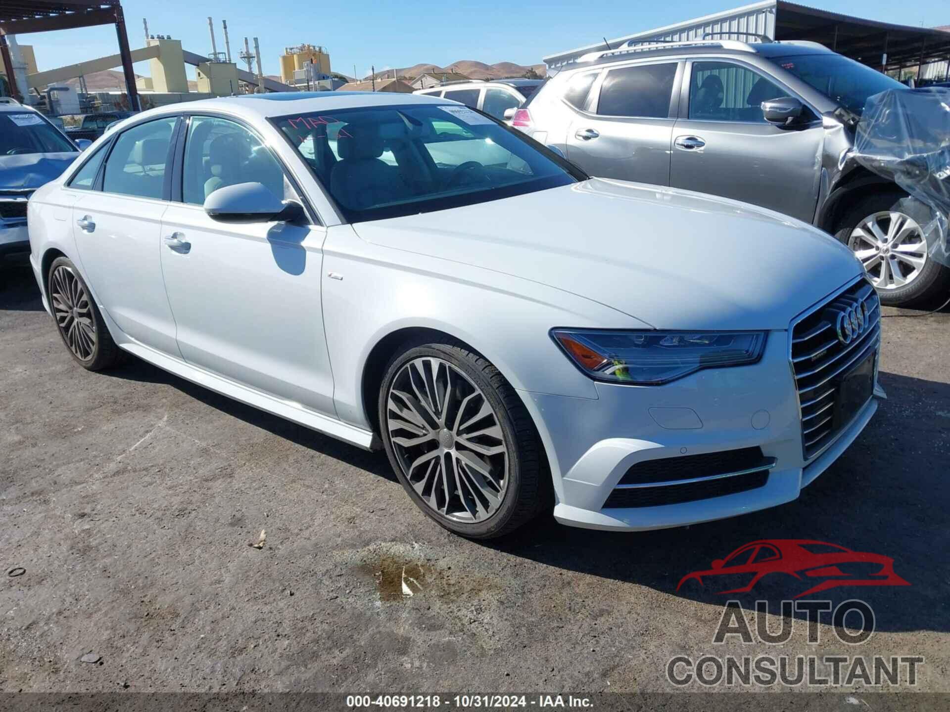 AUDI A6 2016 - WAUGFAFC3GN168889