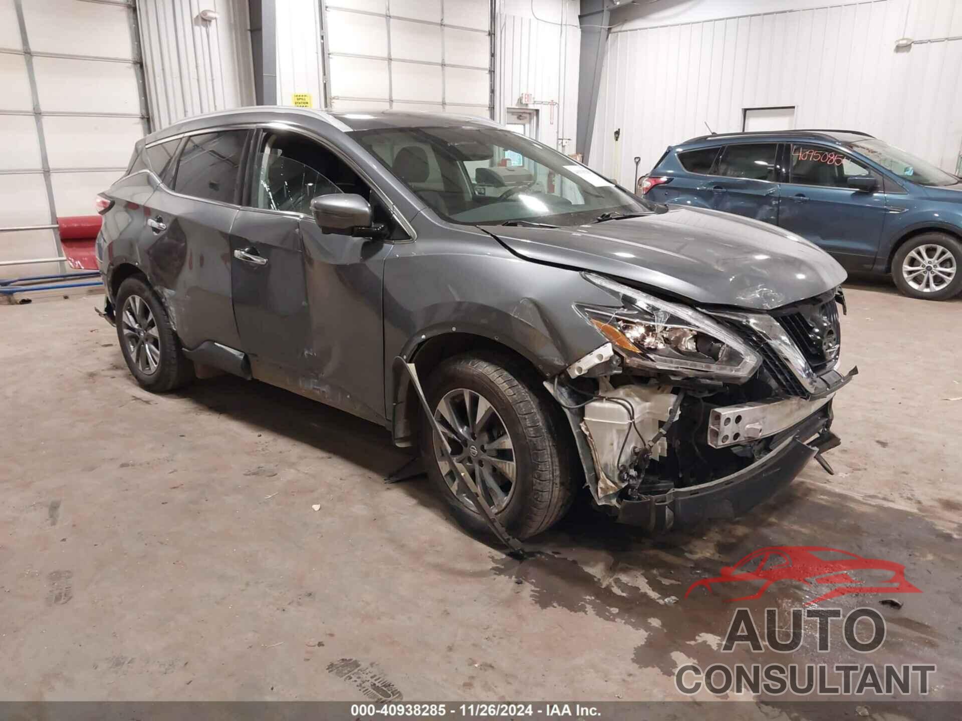 NISSAN MURANO 2018 - 5N1AZ2MH9JN173618