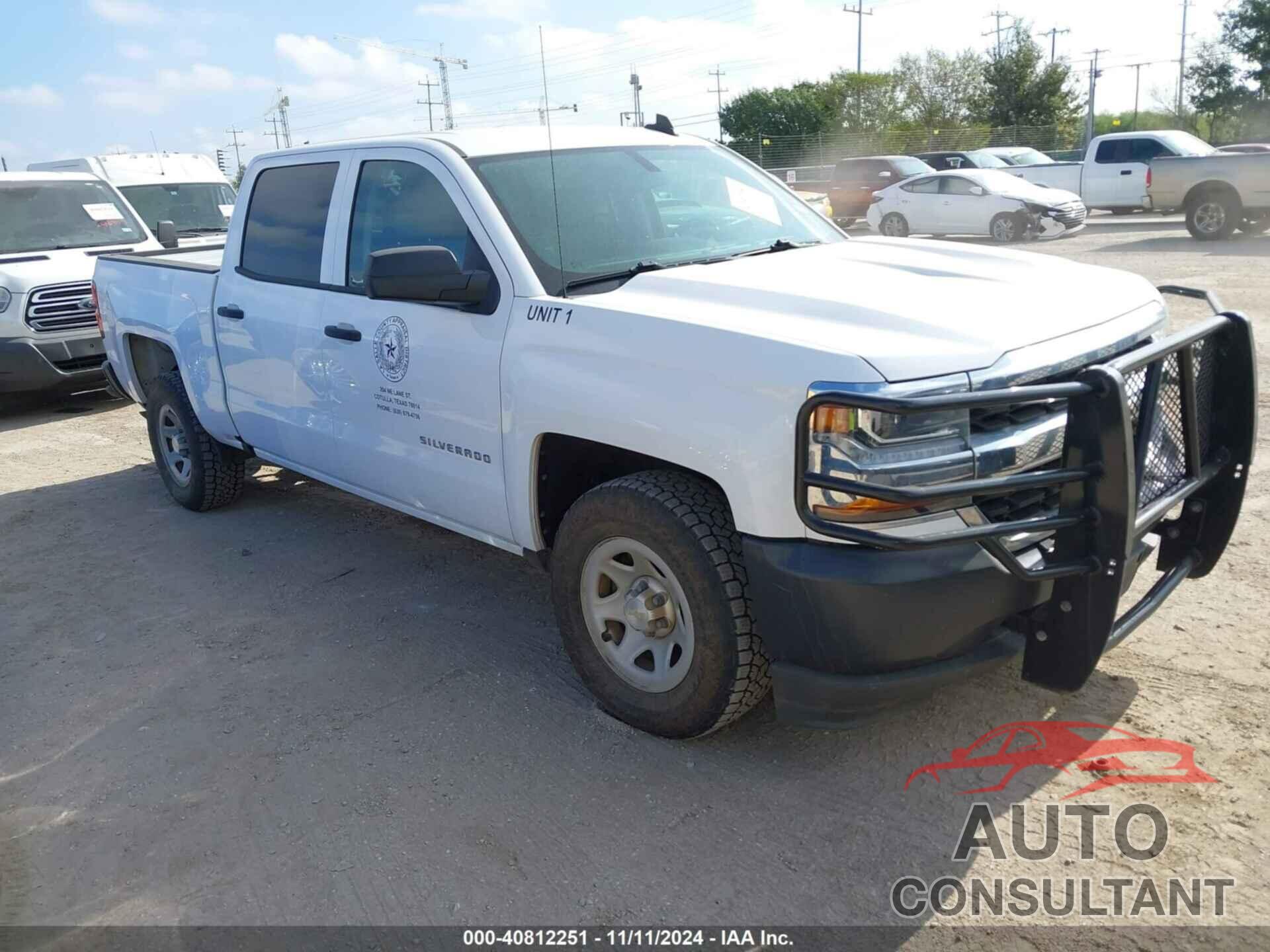 CHEVROLET SILVERADO 1500 2017 - 3GCPCNEC5HG428739