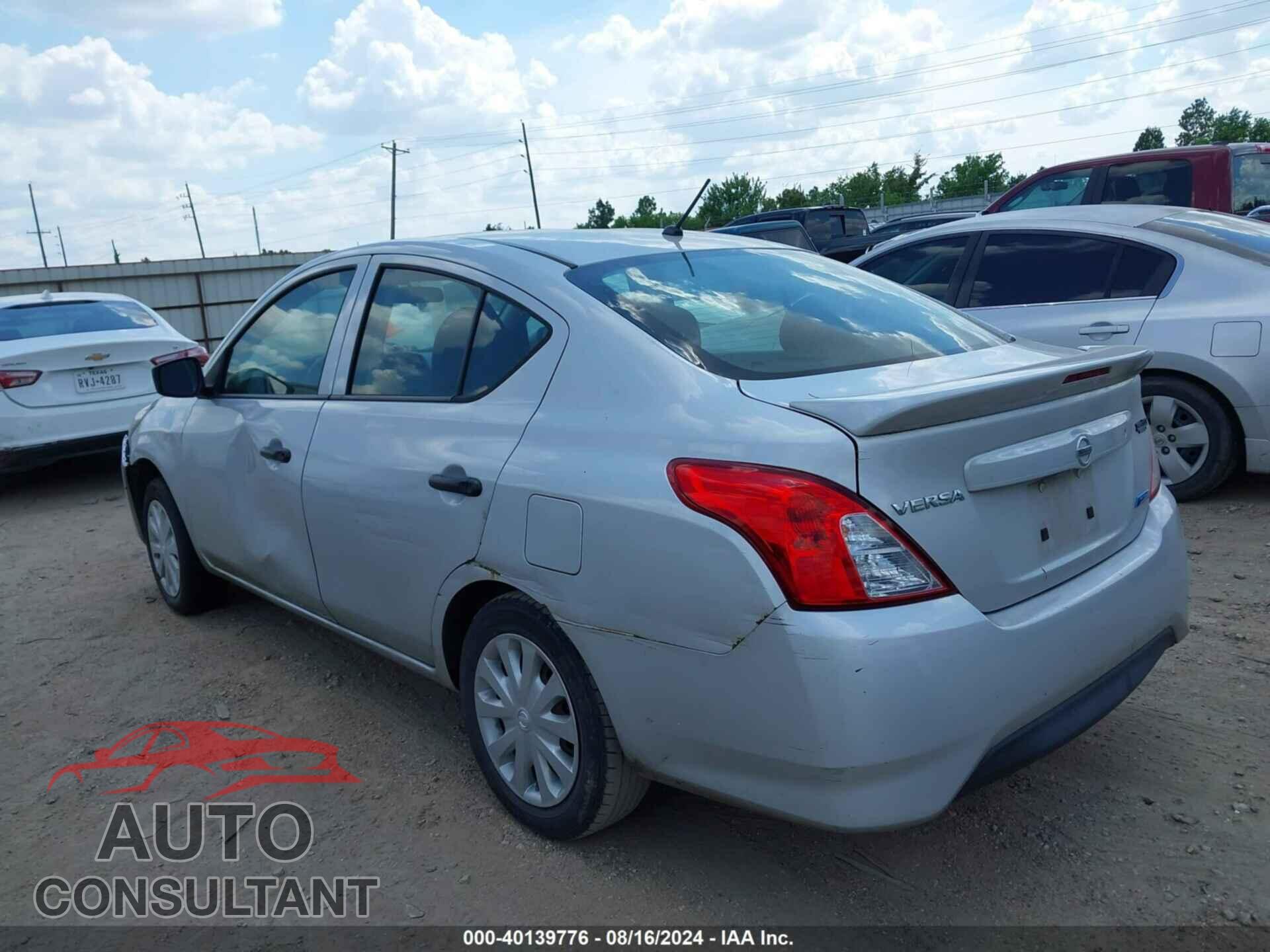 NISSAN VERSA 2016 - 3N1CN7AP9GL830186