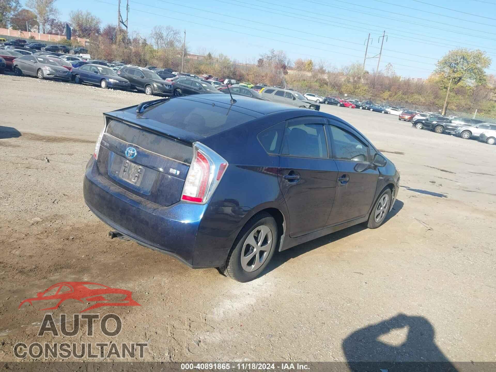 TOYOTA PRIUS 2014 - JTDKN3DU4E1788694