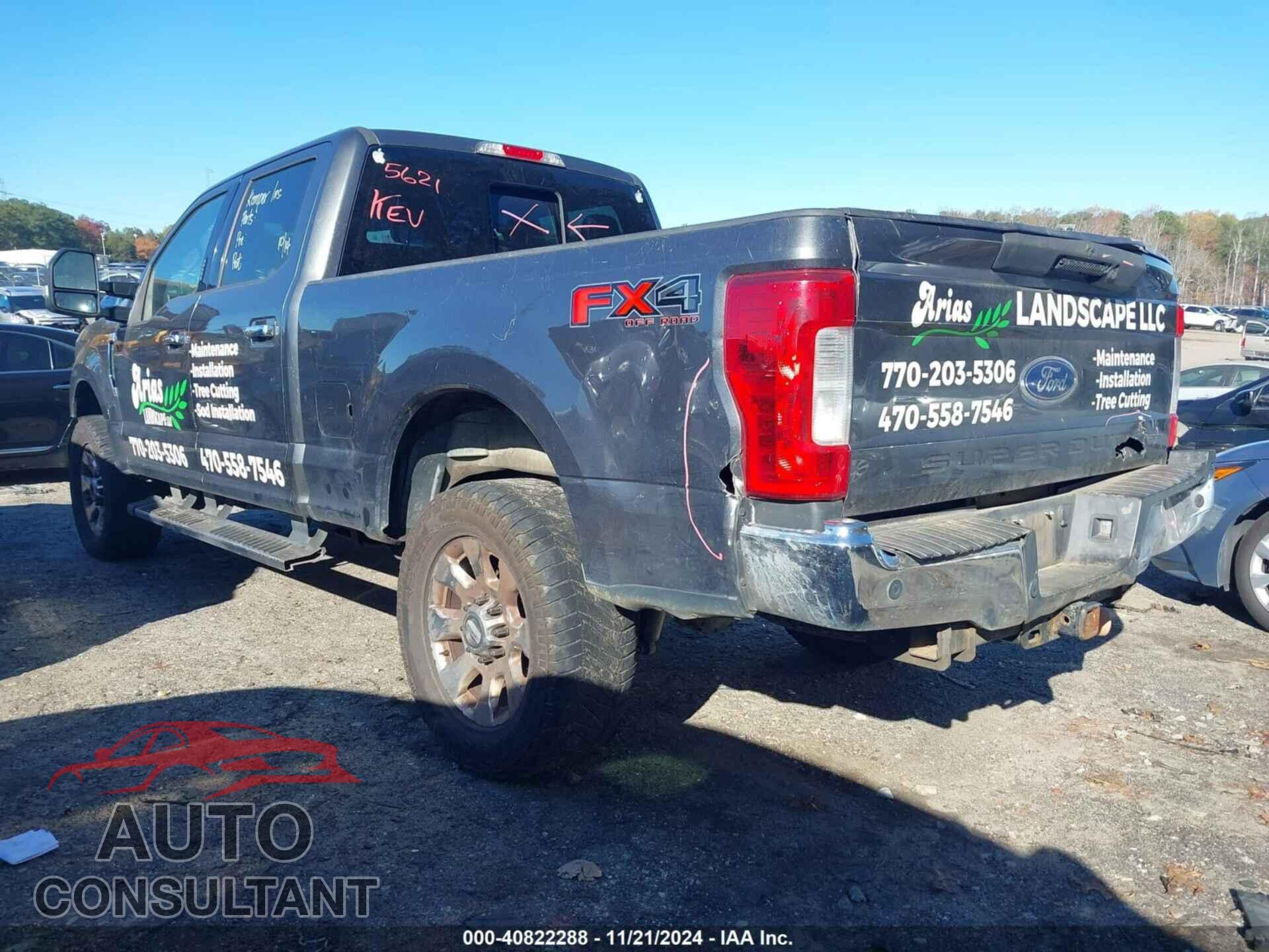 FORD F-250 2017 - 1FT7W2B66HED55621