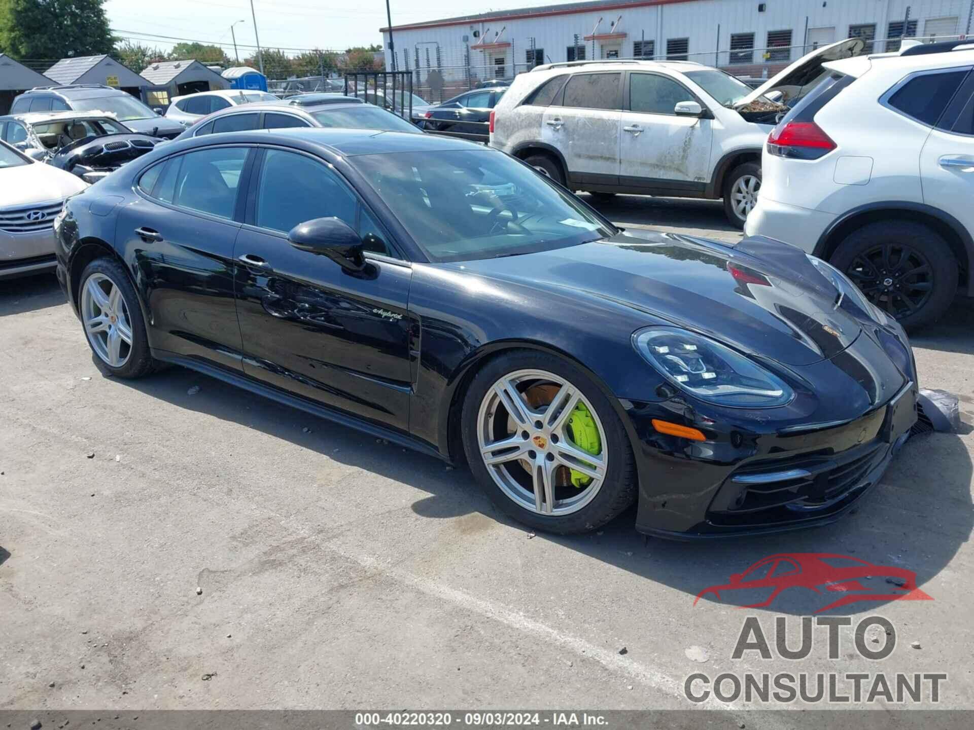 PORSCHE PANAMERA E-HYBRID 2019 - WP0AE2A70KL124588