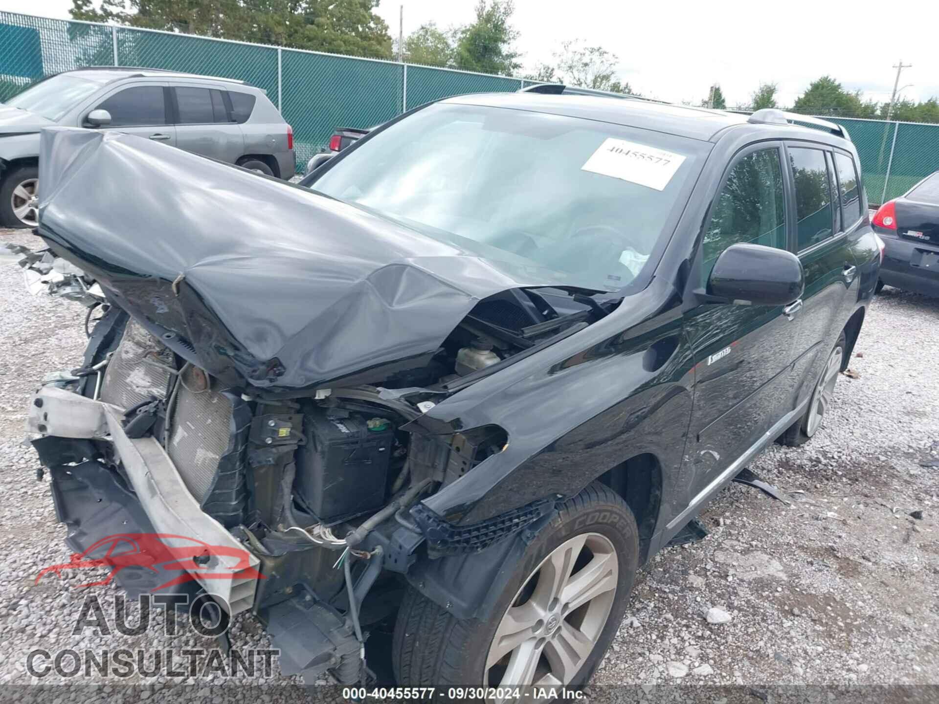 TOYOTA HIGHLANDER 2013 - 5TDDK3EH3DS221770
