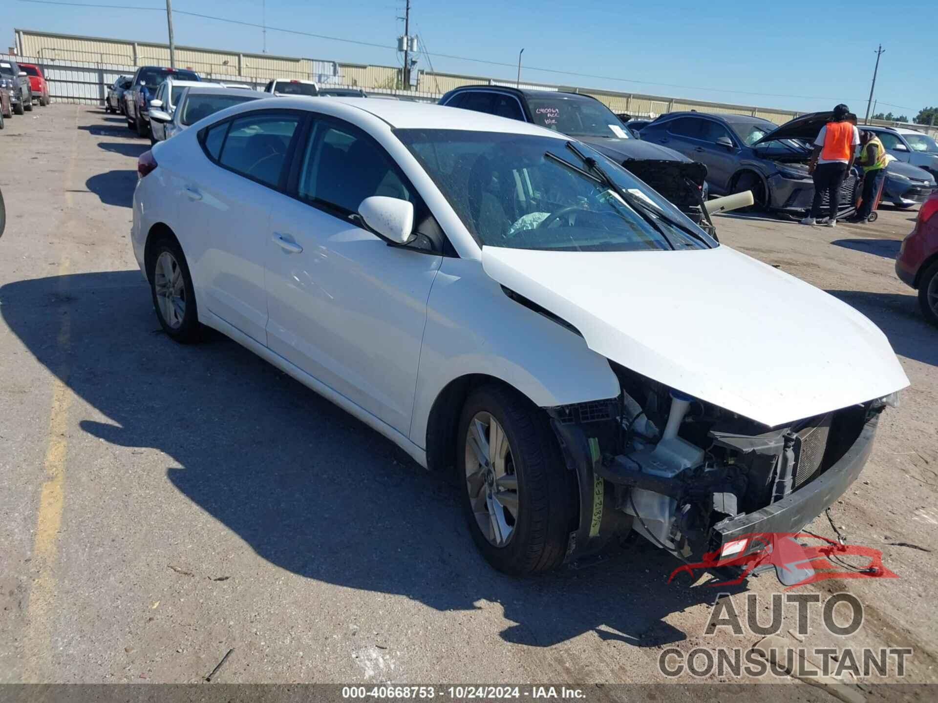 HYUNDAI ELANTRA 2020 - 5NPD84LF1LH626830