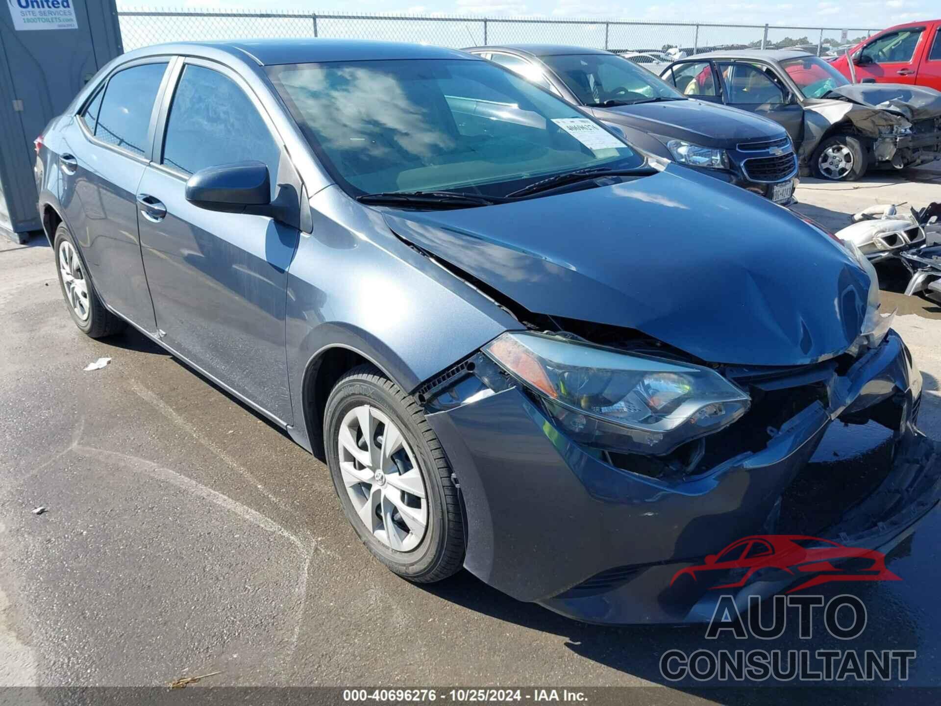 TOYOTA COROLLA 2015 - 5YFBURHE4FP184634