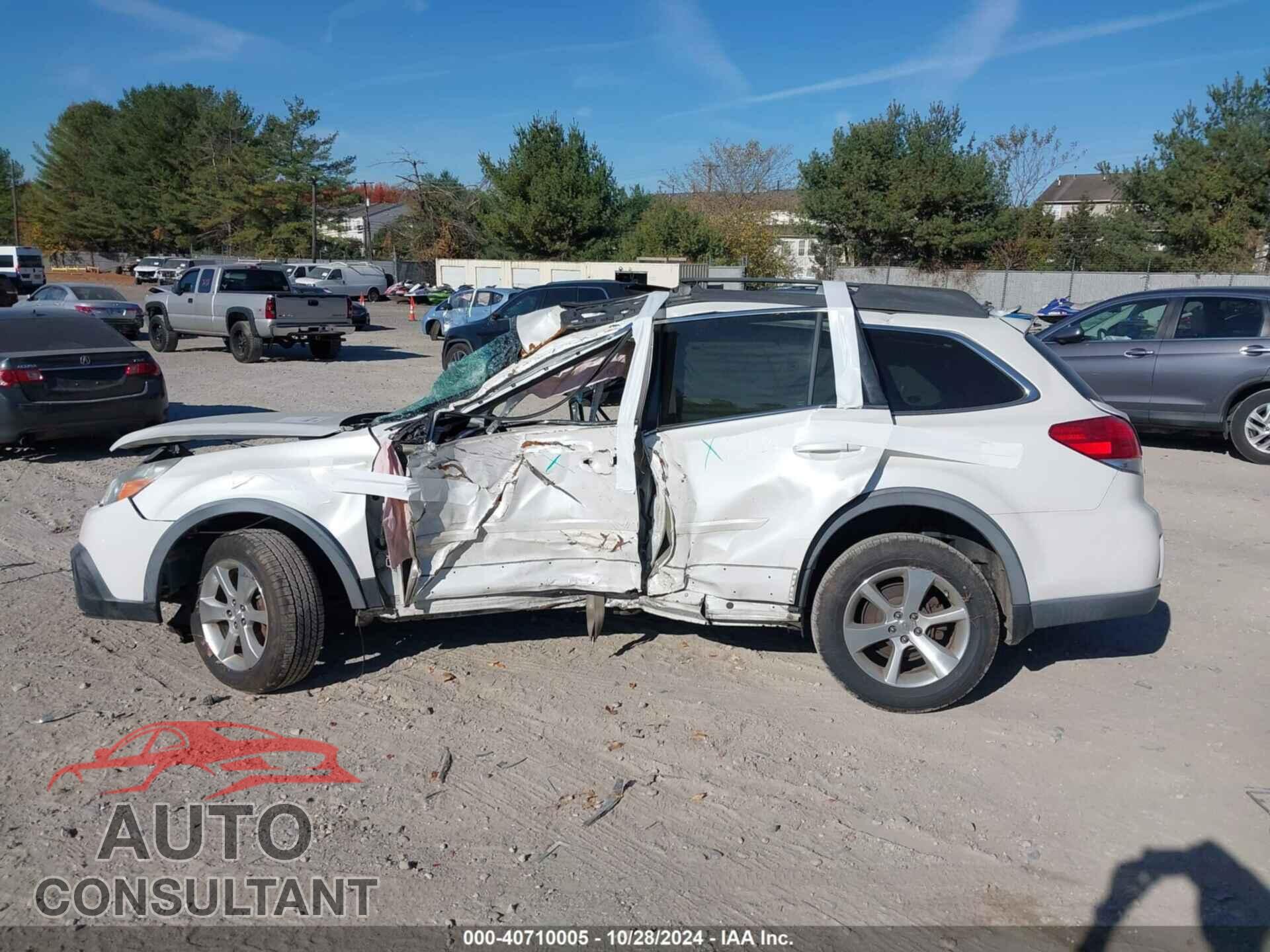 SUBARU OUTBACK 2014 - 4S4BRBLC9E3309984