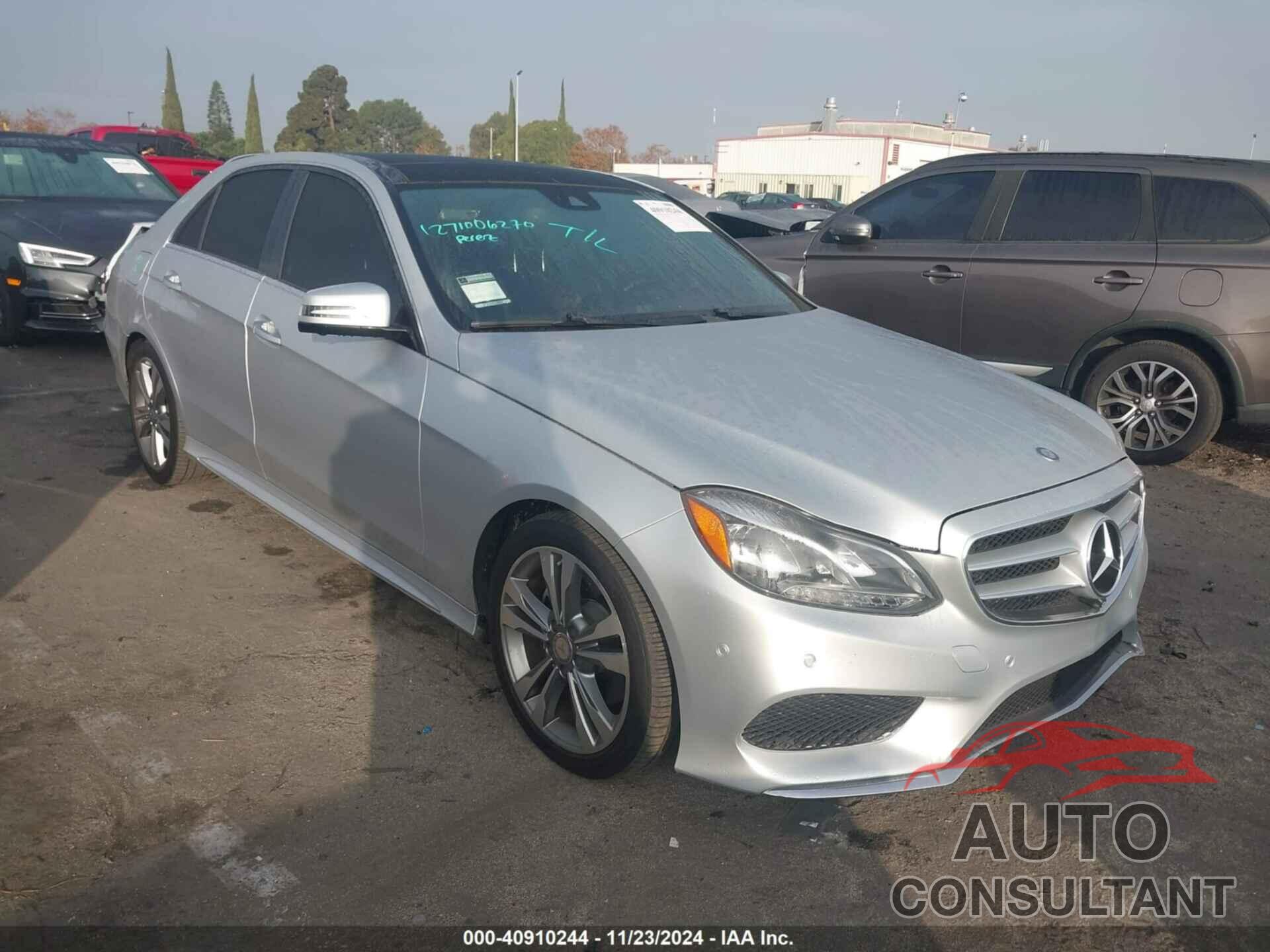 MERCEDES-BENZ E 350 2016 - WDDHF5KBXGB251240