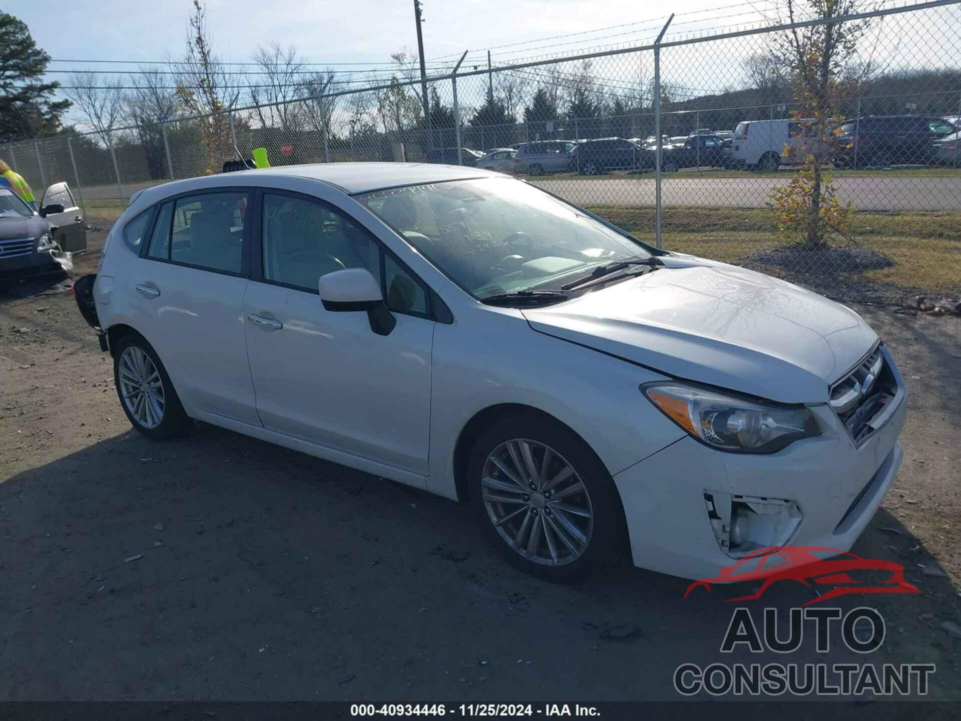 SUBARU IMPREZA 2014 - JF1GPAG65EH323355