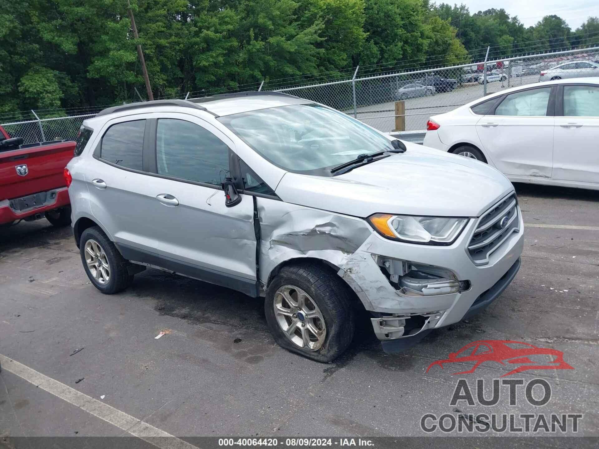 FORD ECOSPORT 2018 - MAJ6P1UL4JC229724