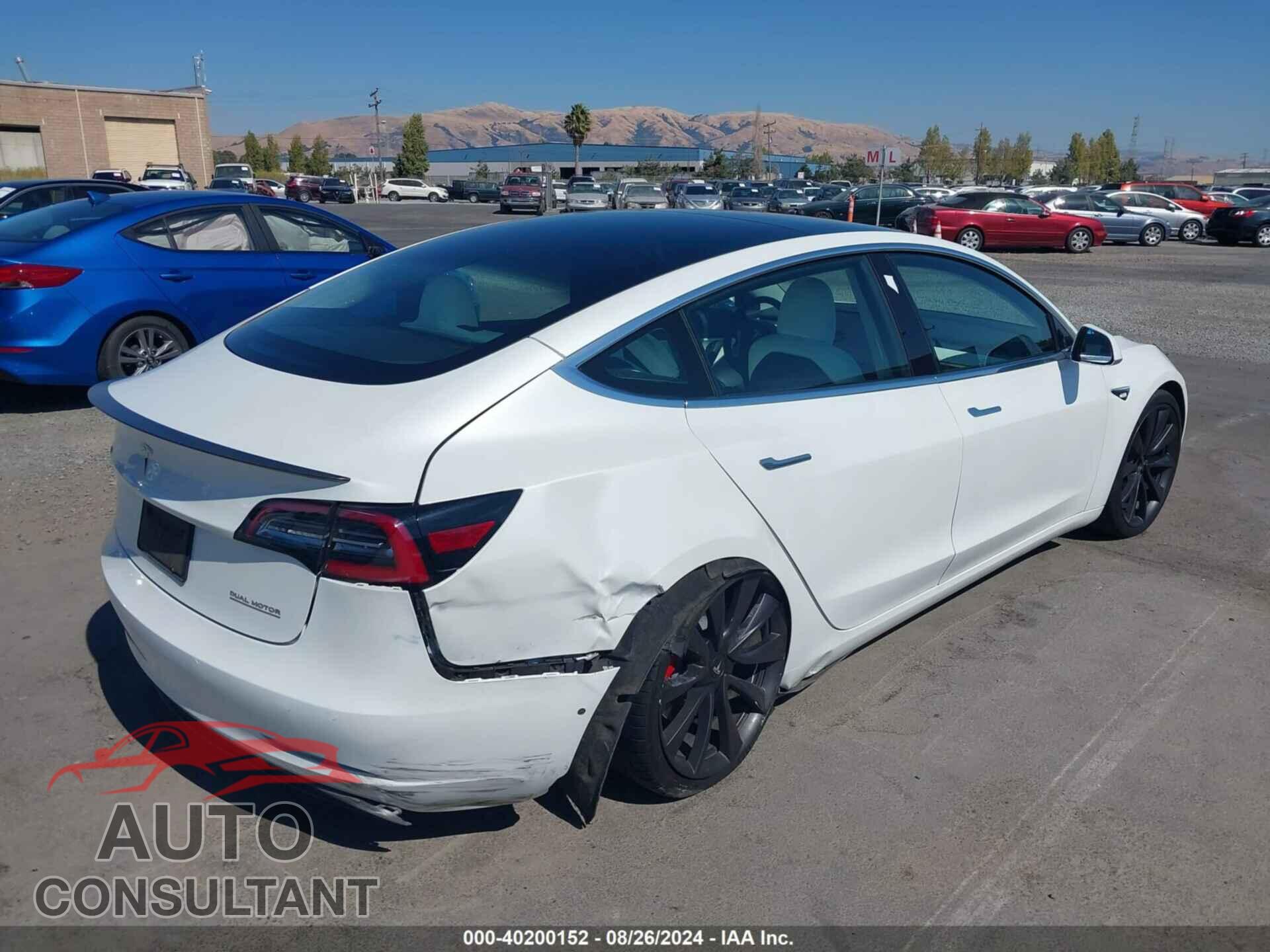 TESLA MODEL 3 2020 - 5YJ3E1EC0LF796519