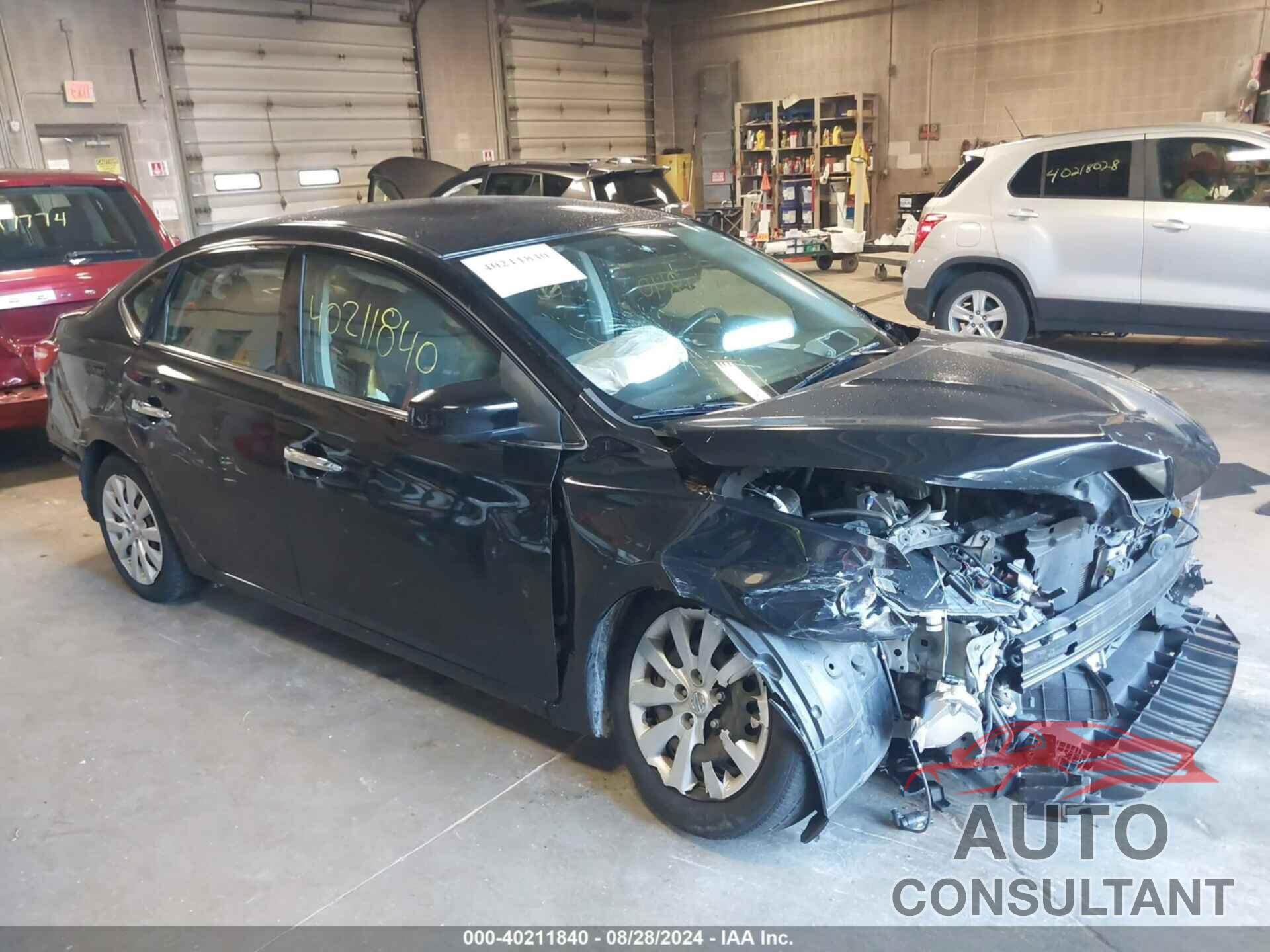 NISSAN SENTRA 2018 - 3N1AB7AP9JY327431