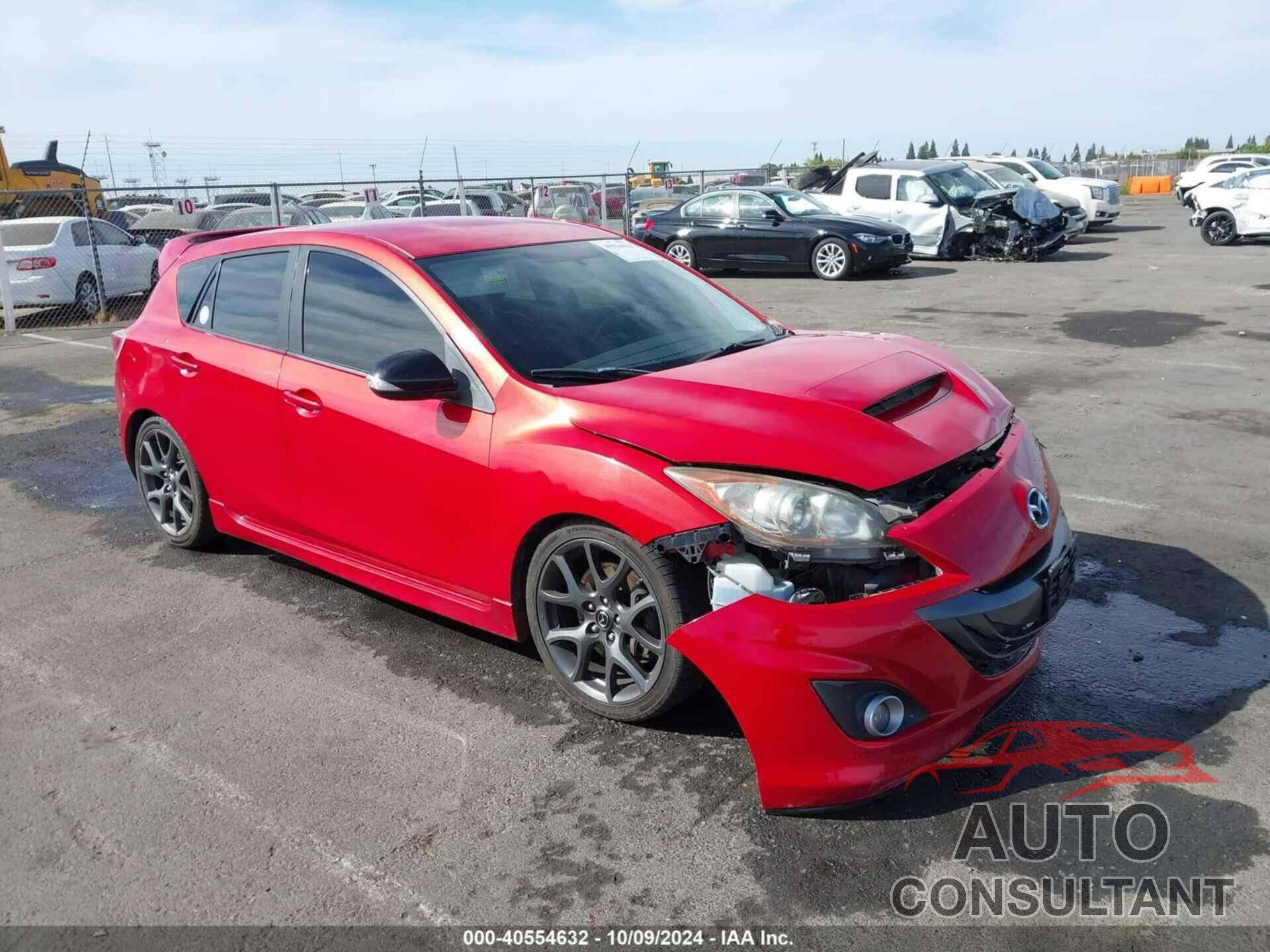 MAZDA MAZDASPEED3 2013 - JM1BL1L44D1784381